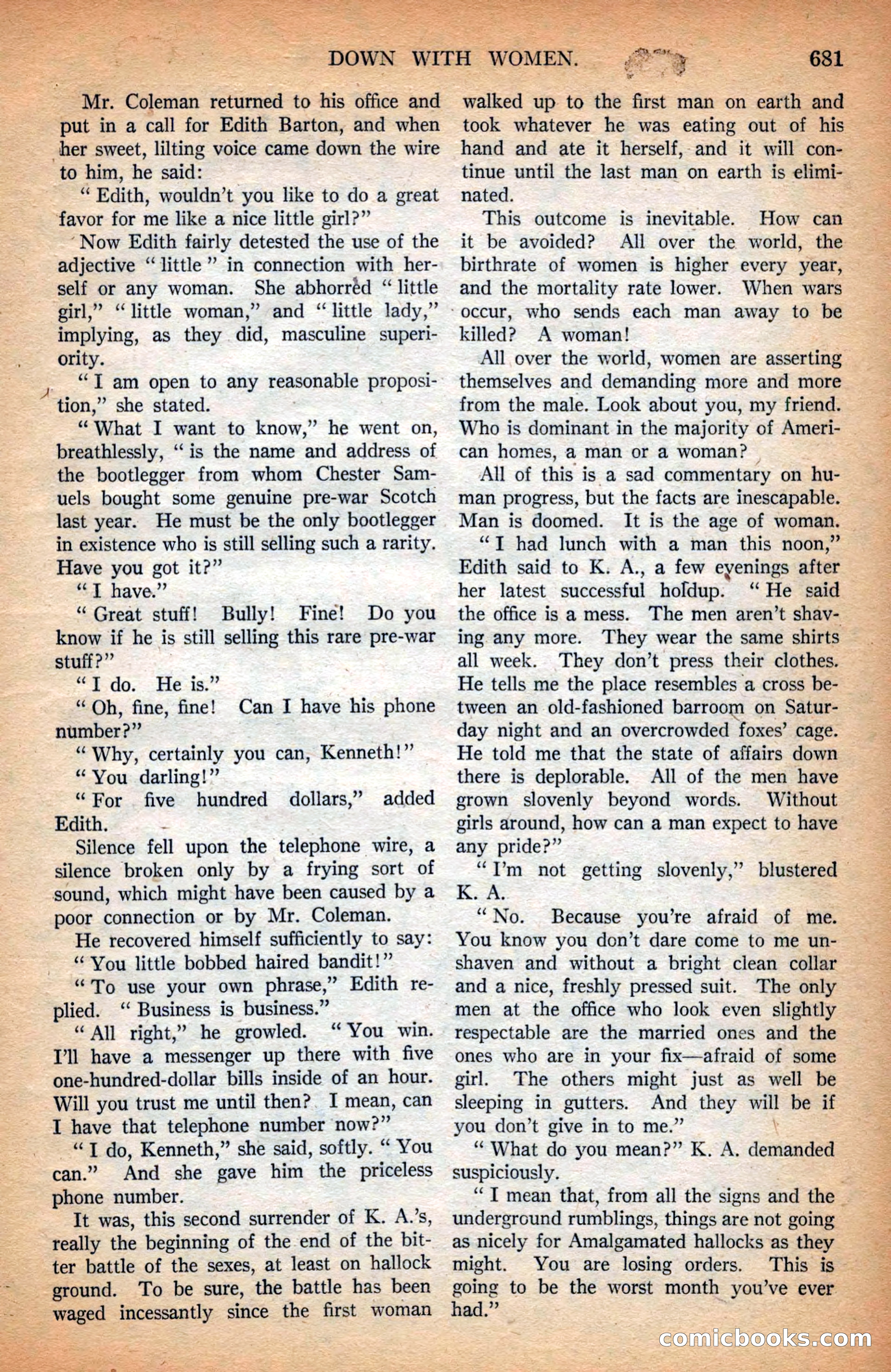 Argosy All-Story Weekly — page 43 of 164