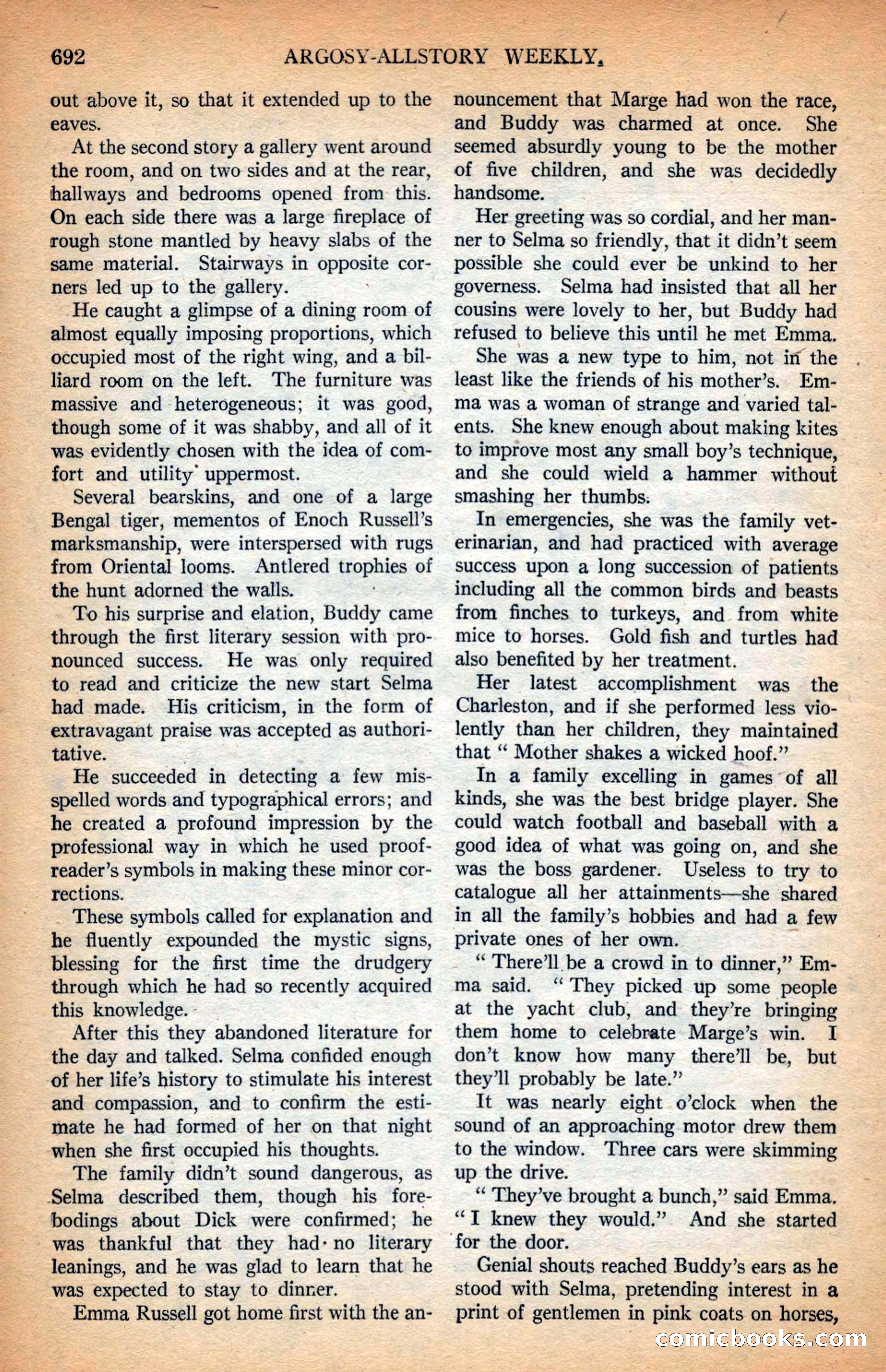 Argosy All-Story Weekly — page 54 of 164