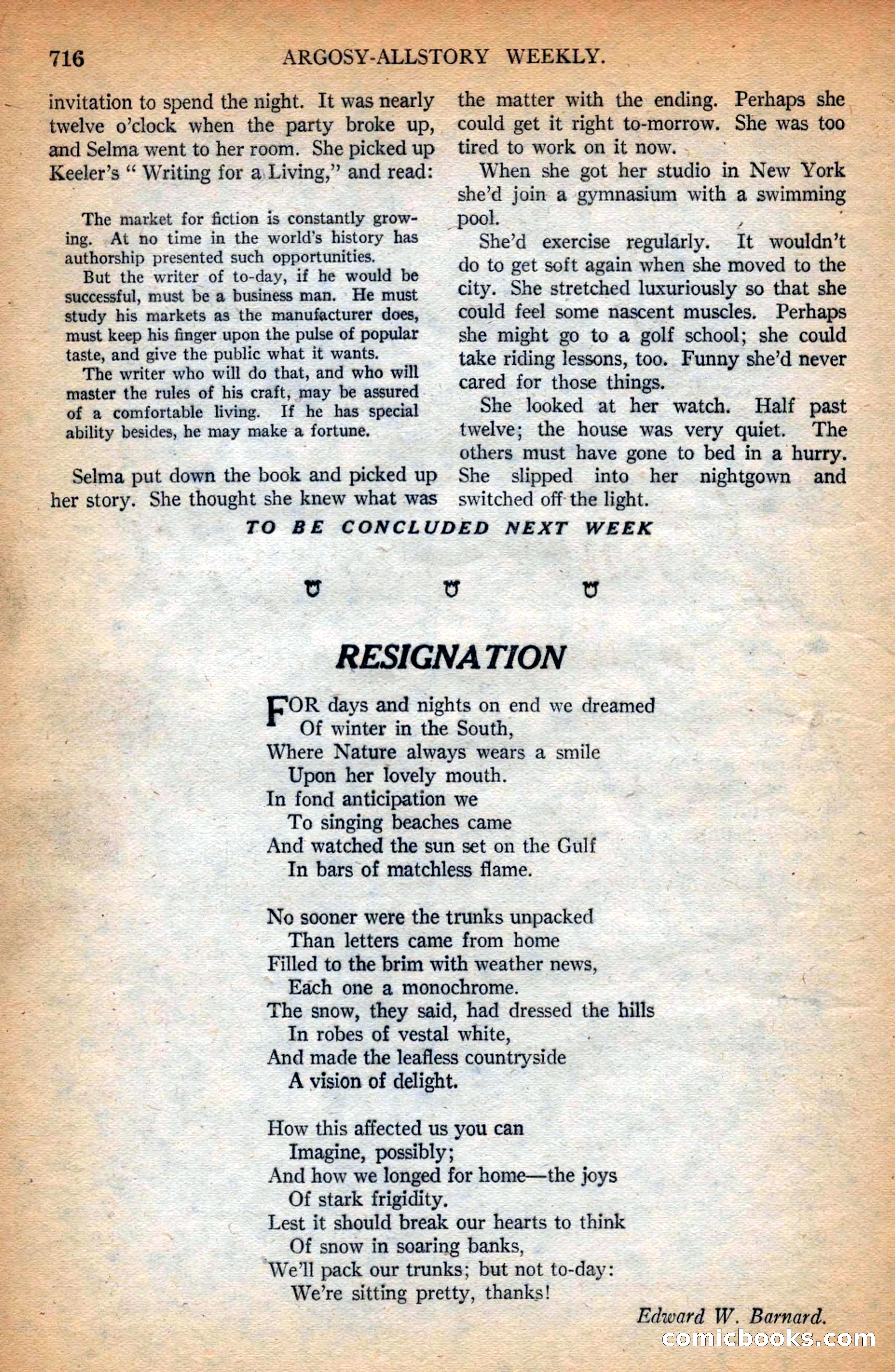 Argosy All-Story Weekly — page 78 of 164
