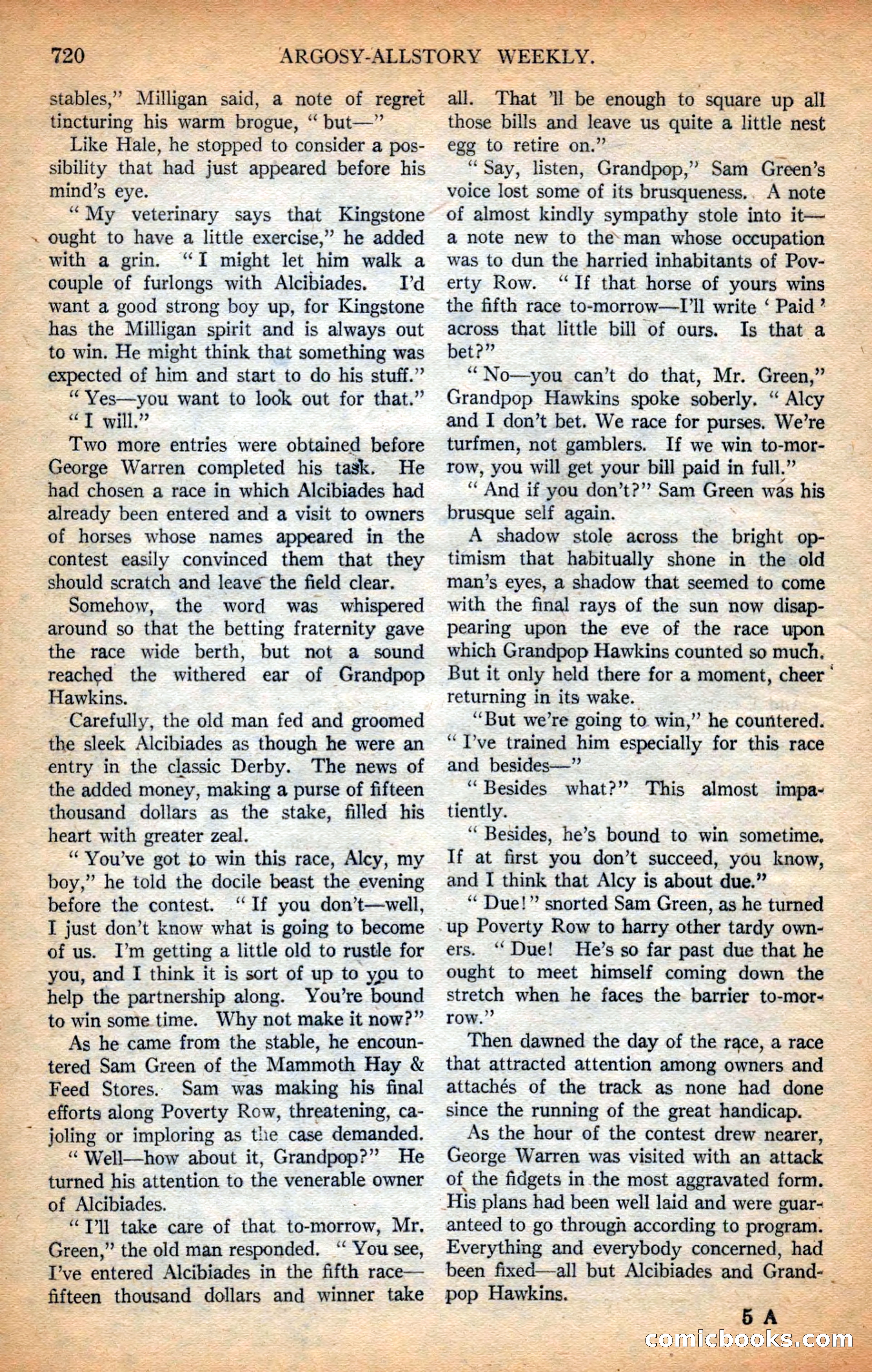 Argosy All-Story Weekly — page 82 of 164