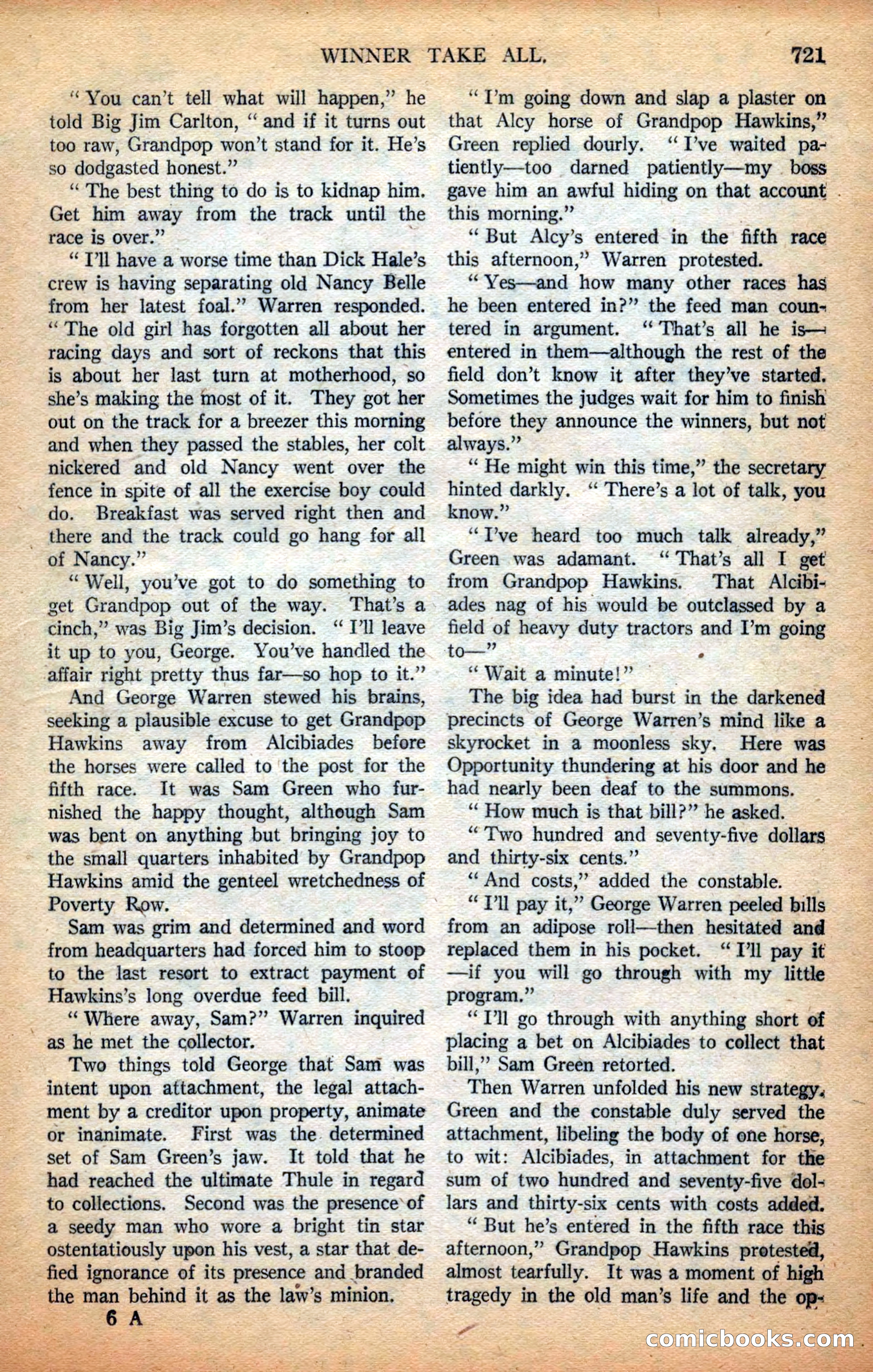 Argosy All-Story Weekly — page 83 of 164