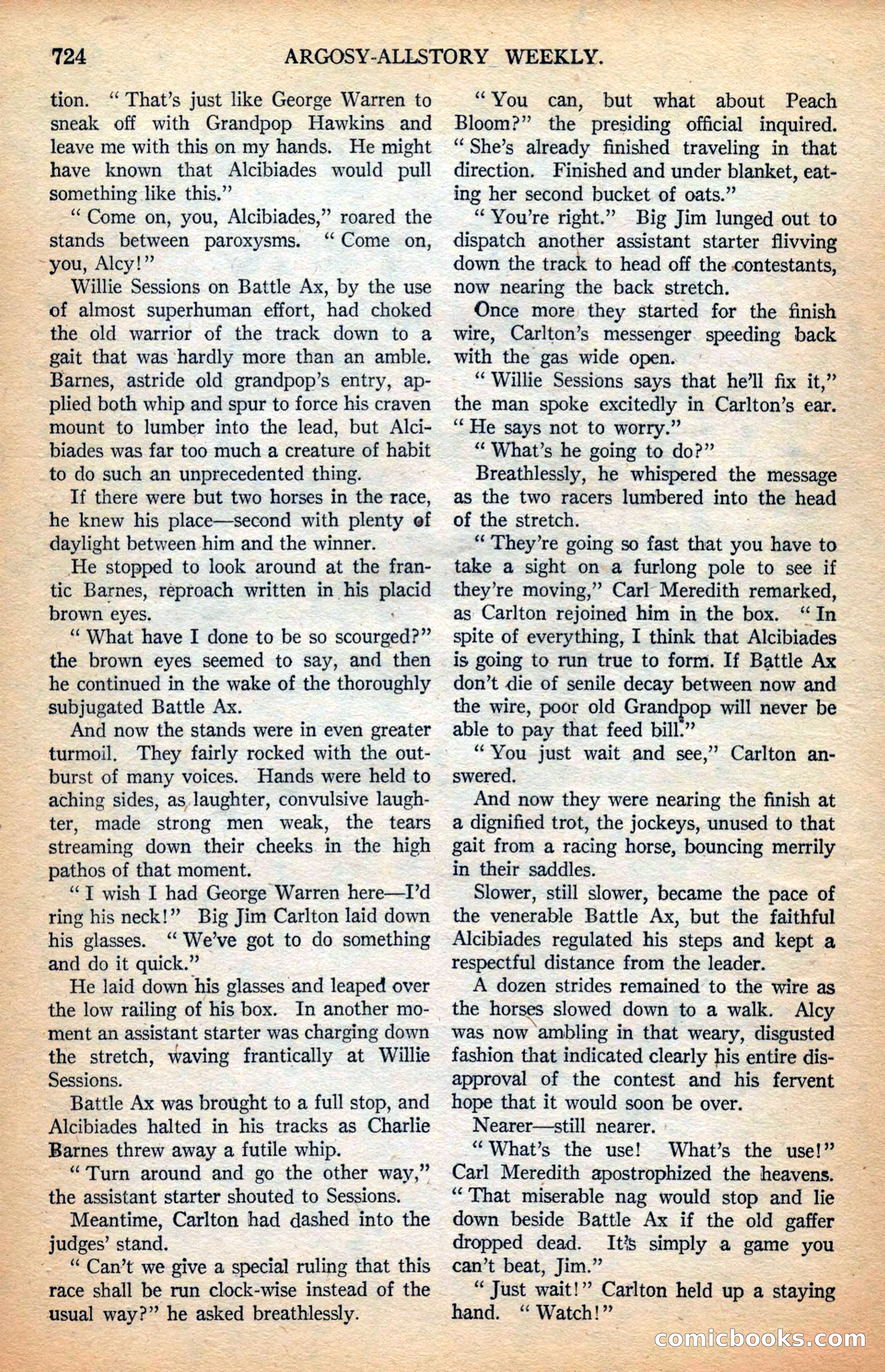 Argosy All-Story Weekly — page 86 of 164