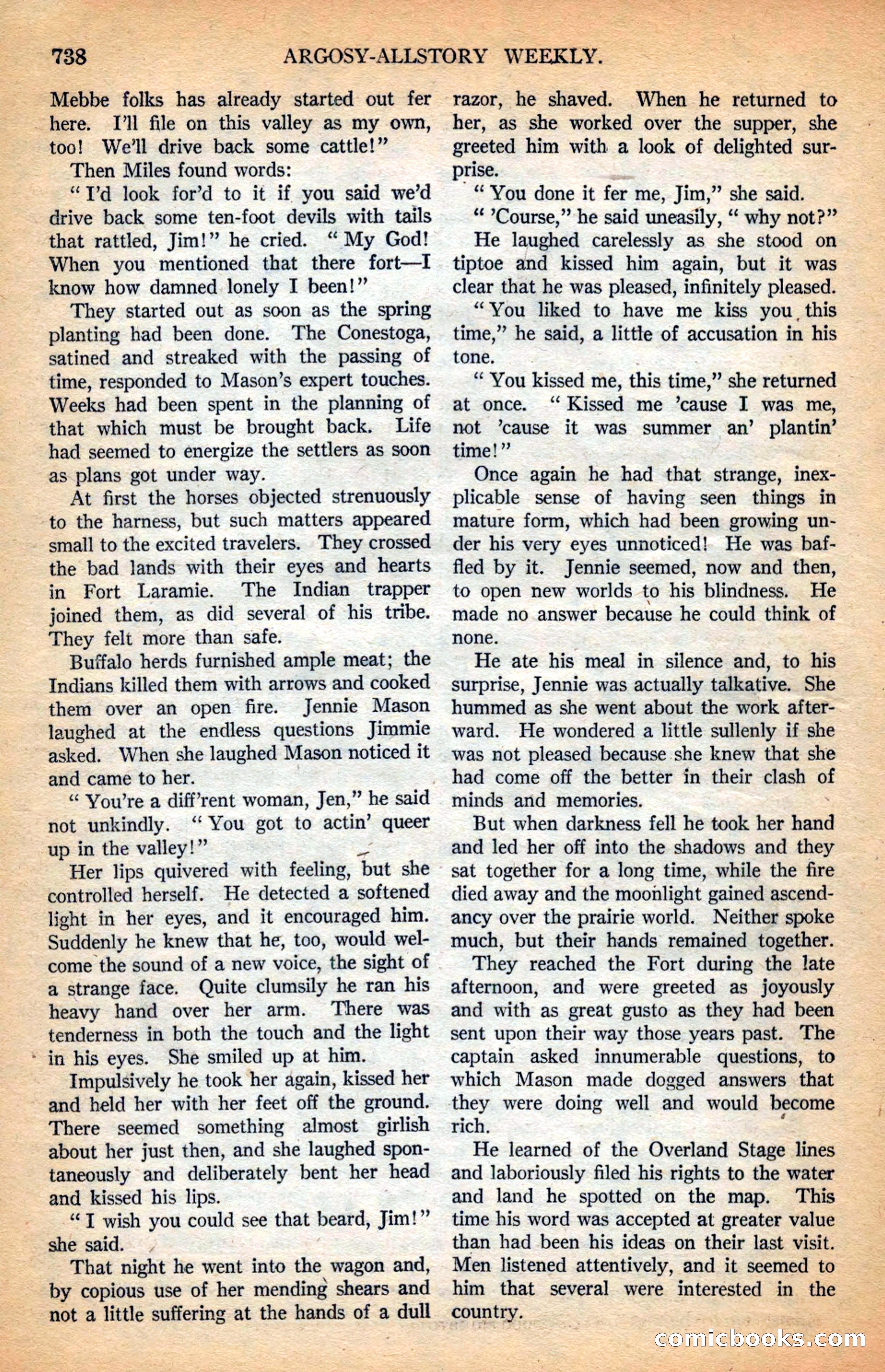 Argosy All-Story Weekly — page 100 of 164