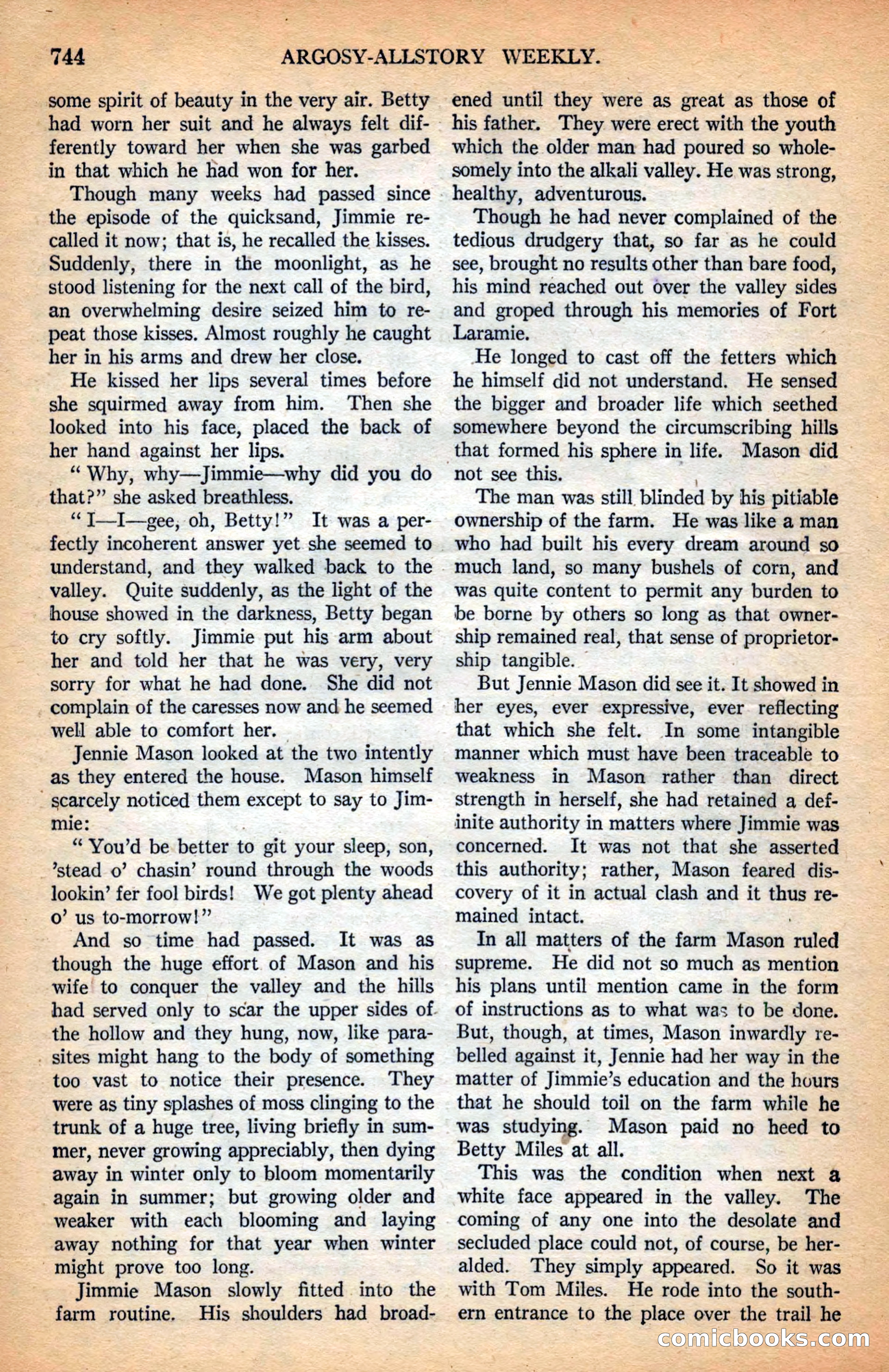 Argosy All-Story Weekly — page 106 of 164