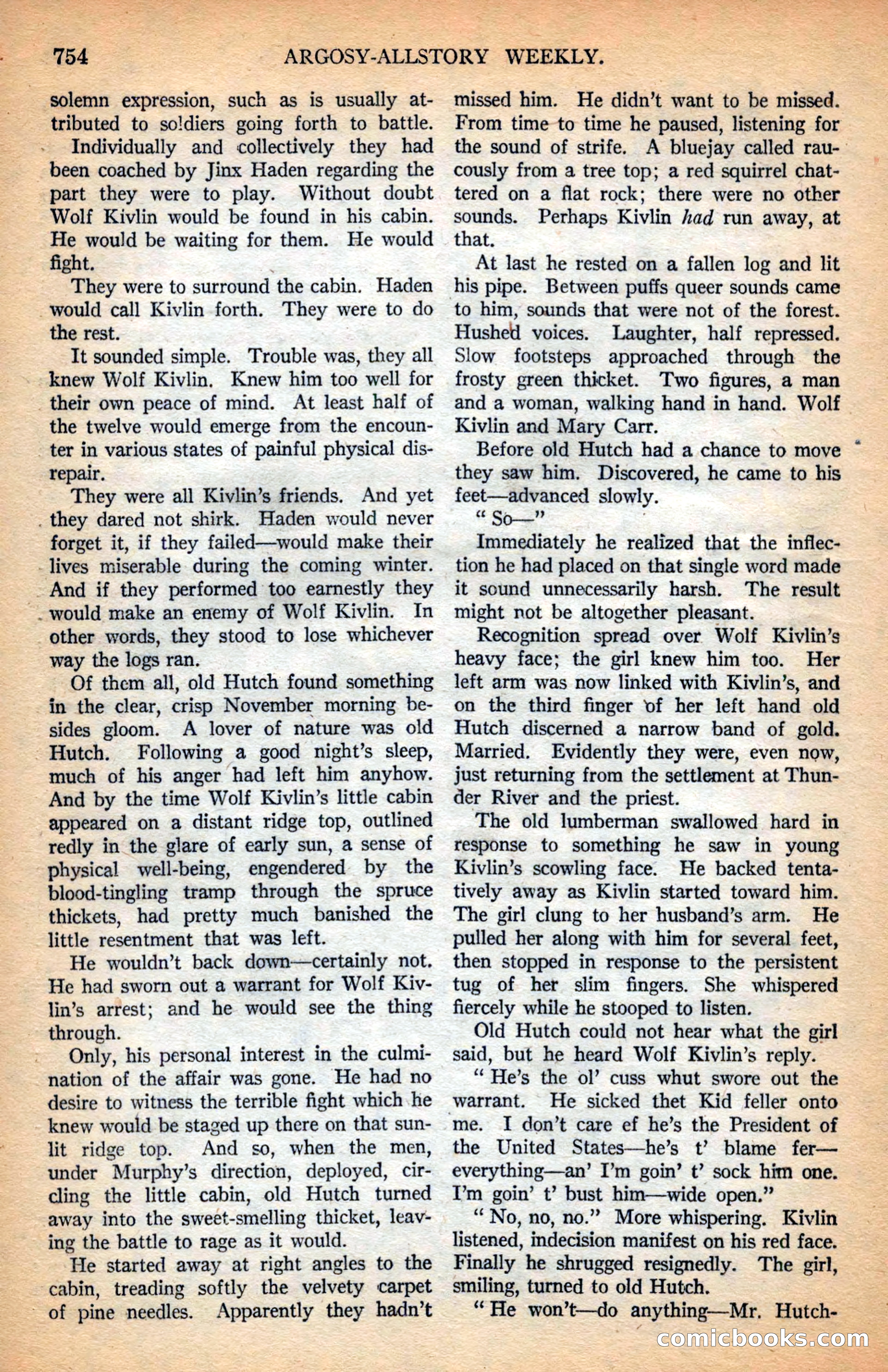 Argosy All-Story Weekly — page 116 of 164