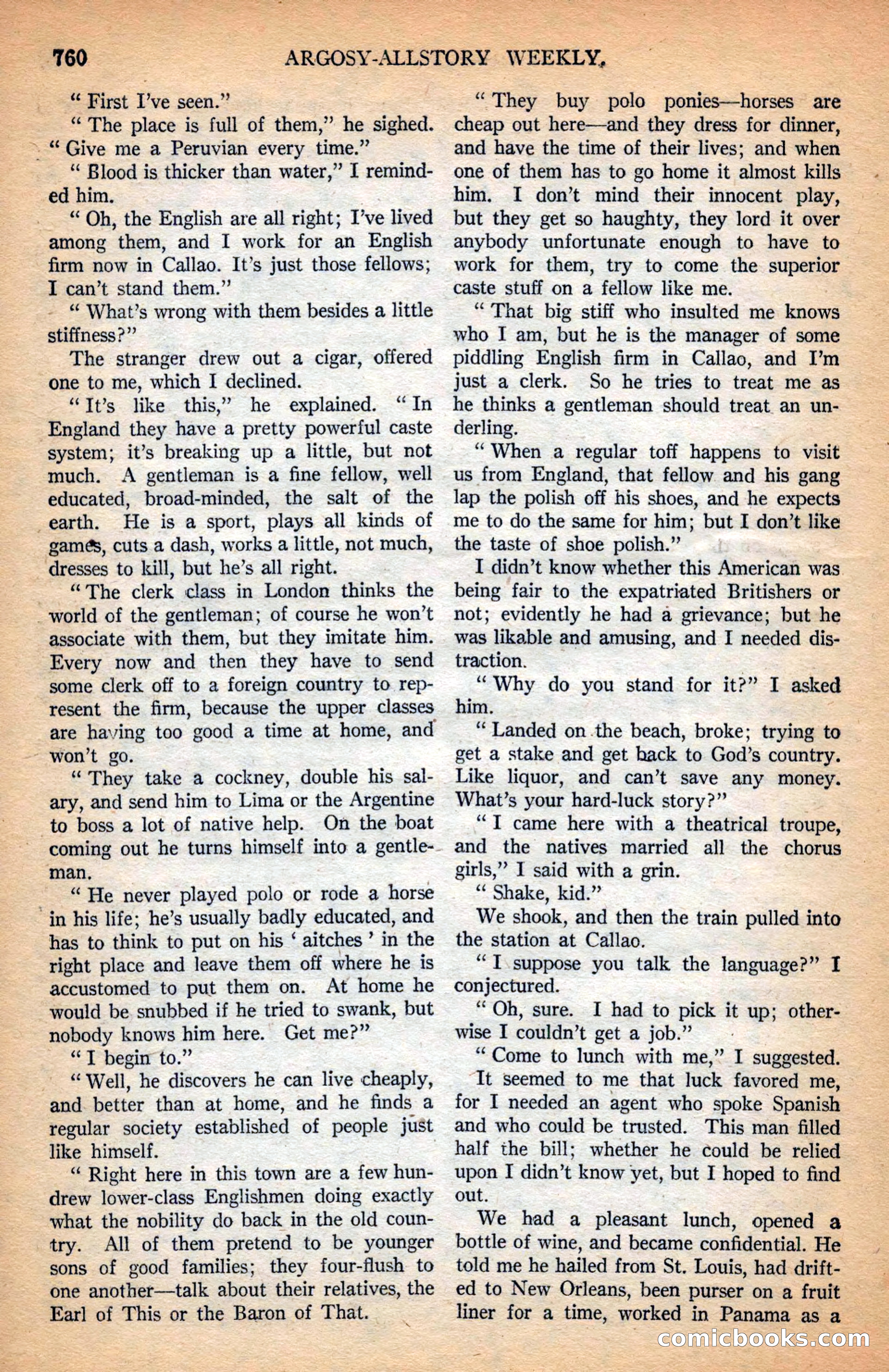 Argosy All-Story Weekly — page 122 of 164