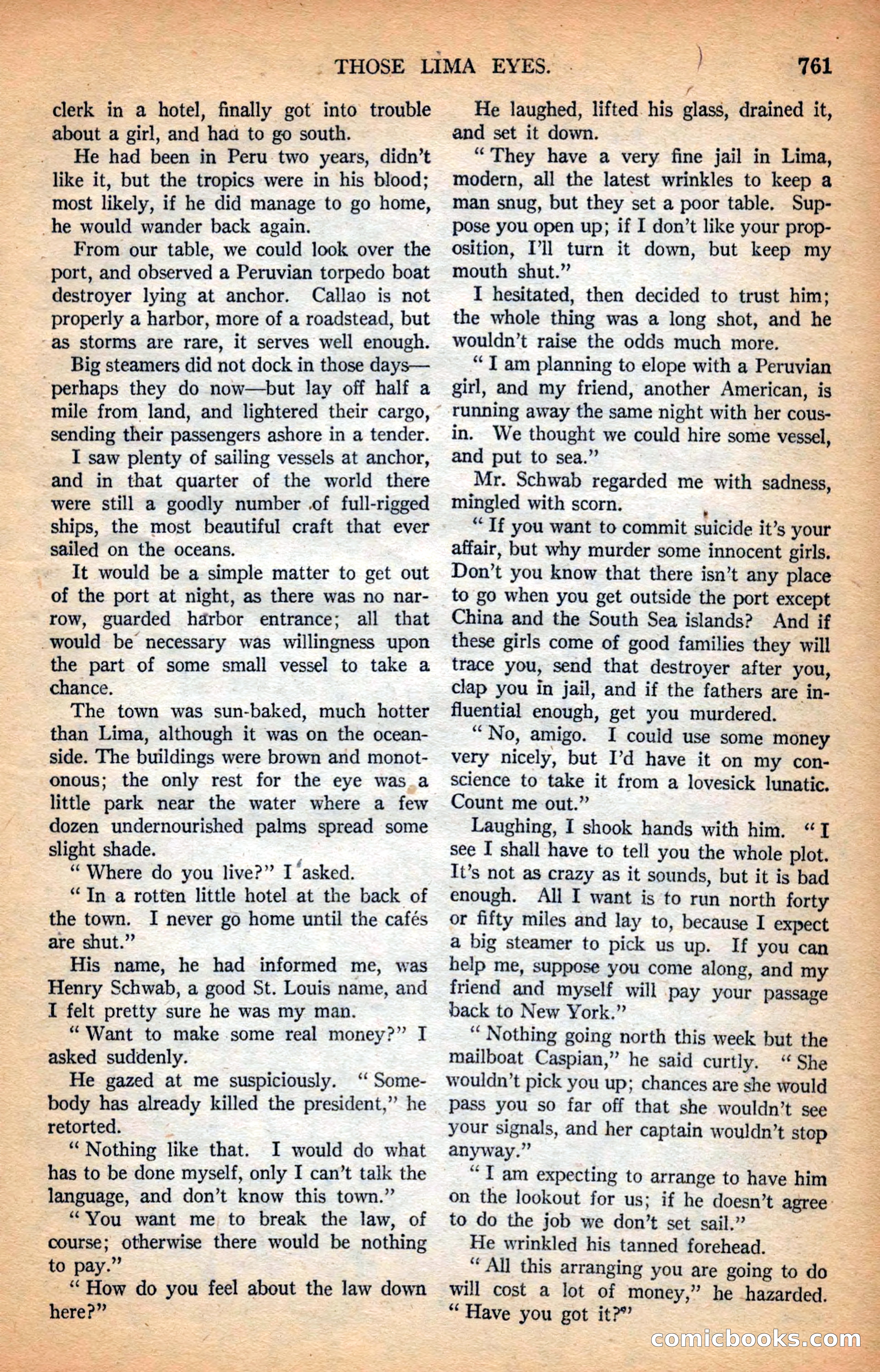 Argosy All-Story Weekly — page 123 of 164