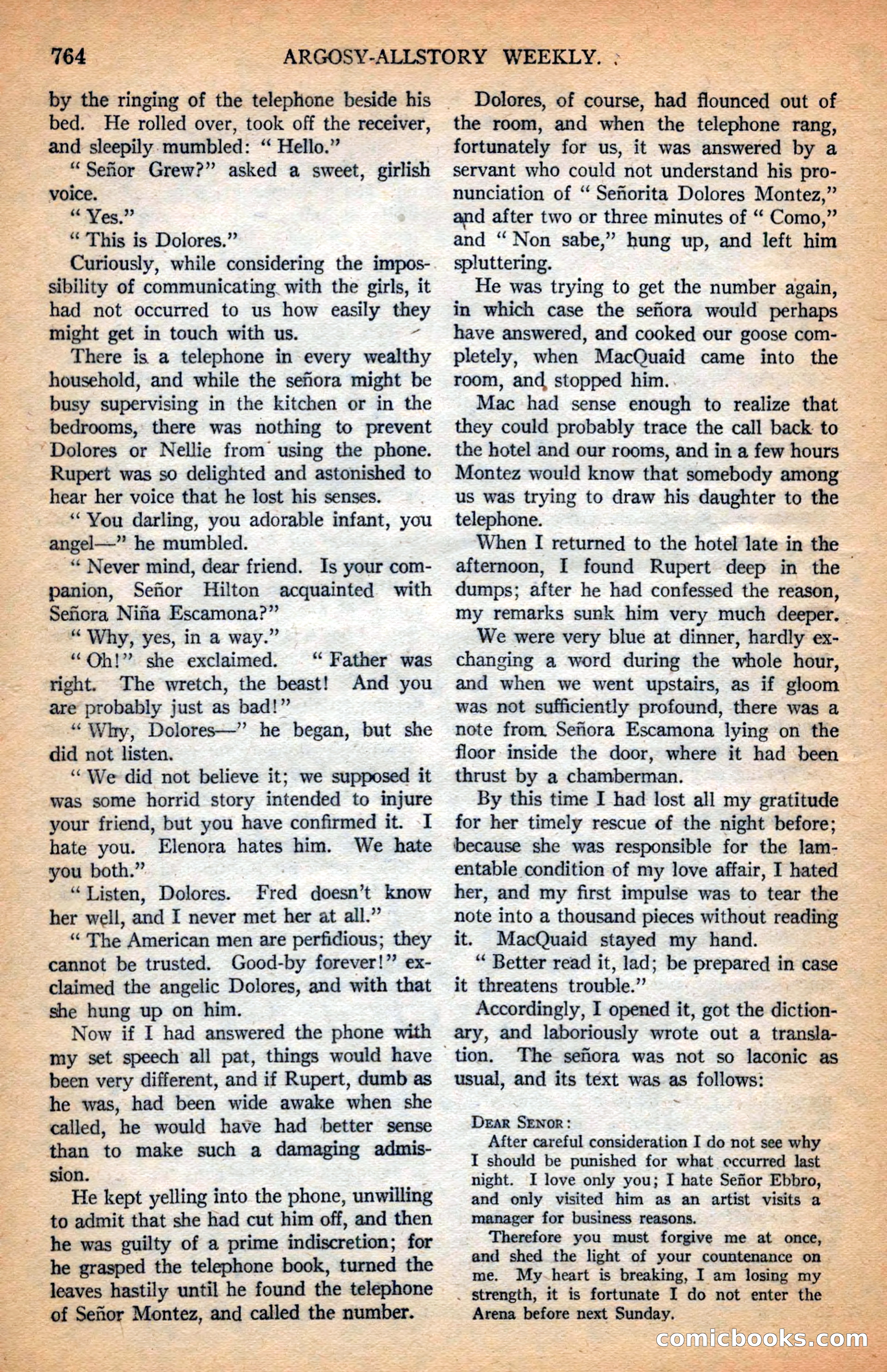 Argosy All-Story Weekly — page 126 of 164