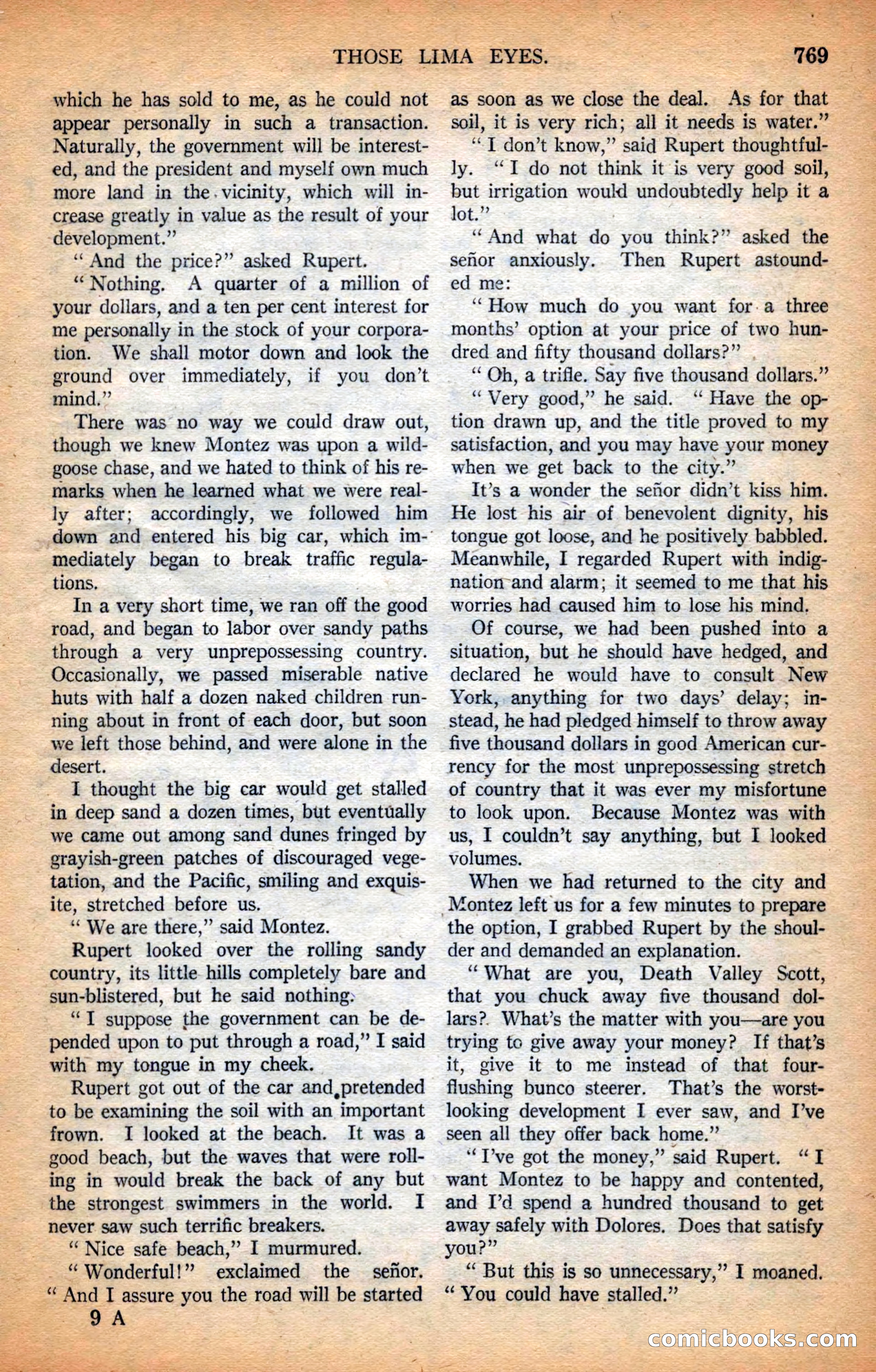 Argosy All-Story Weekly — page 131 of 164