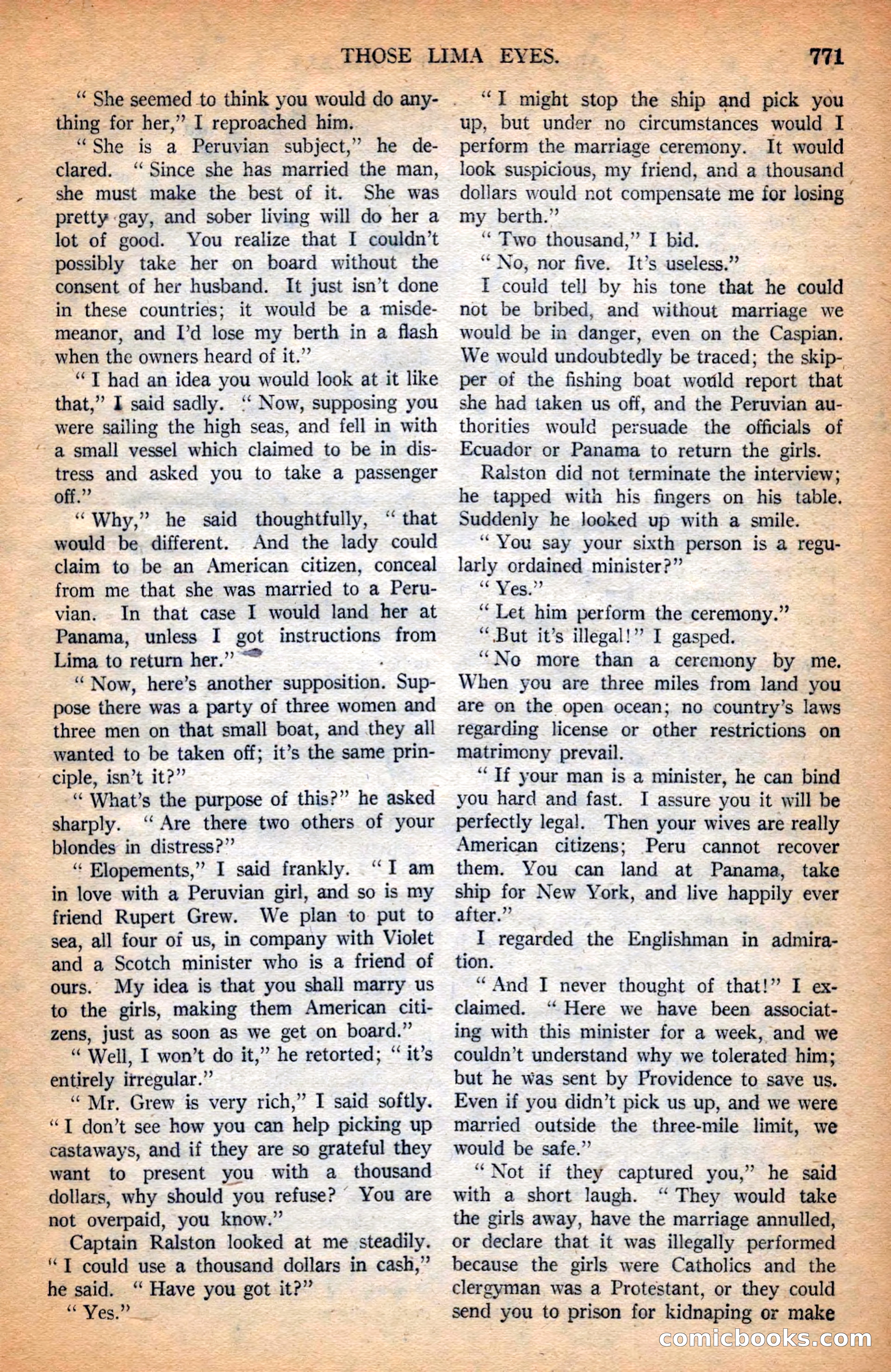 Argosy All-Story Weekly — page 133 of 164
