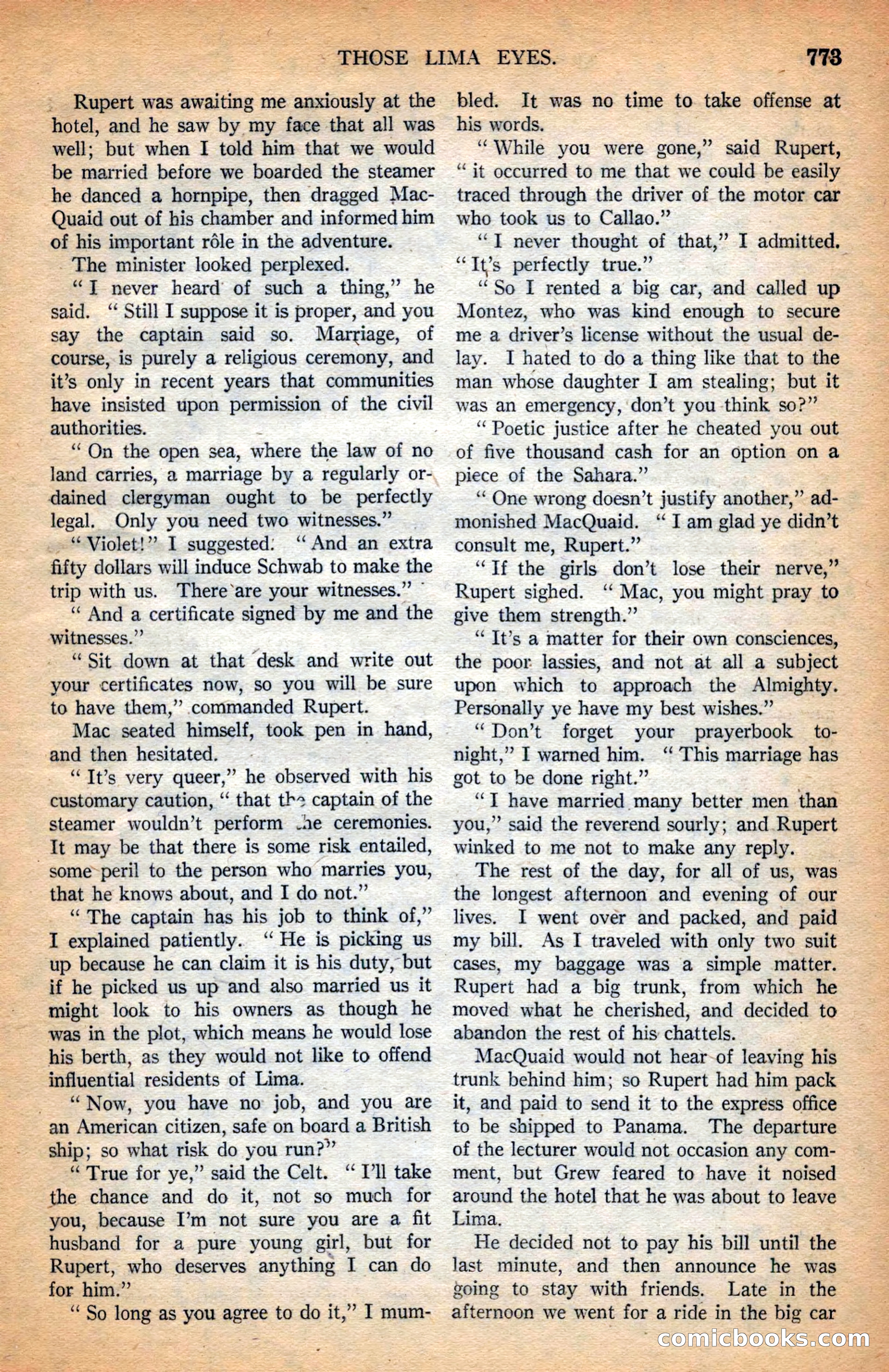 Argosy All-Story Weekly — page 135 of 164