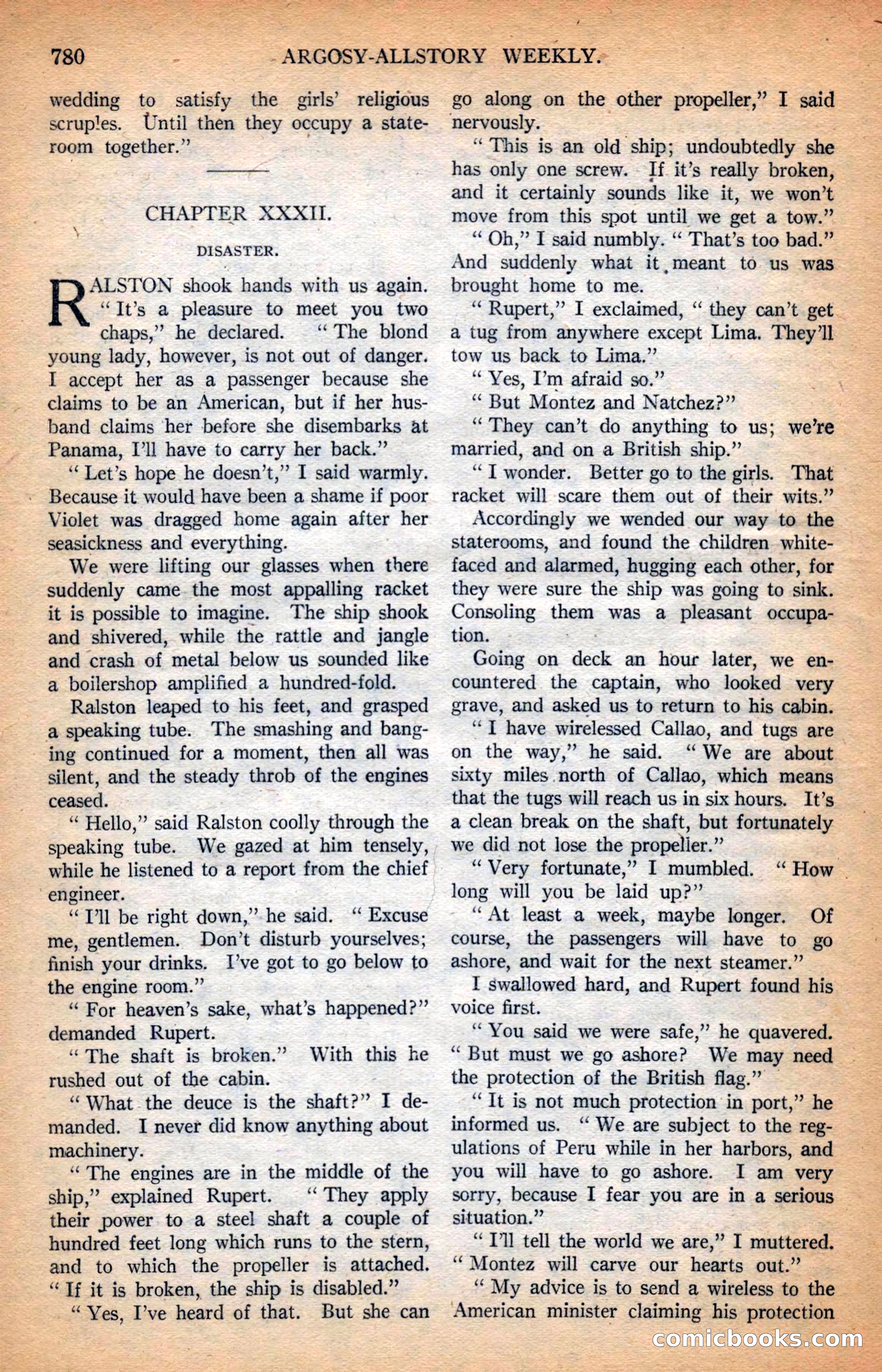 Argosy All-Story Weekly — page 142 of 164