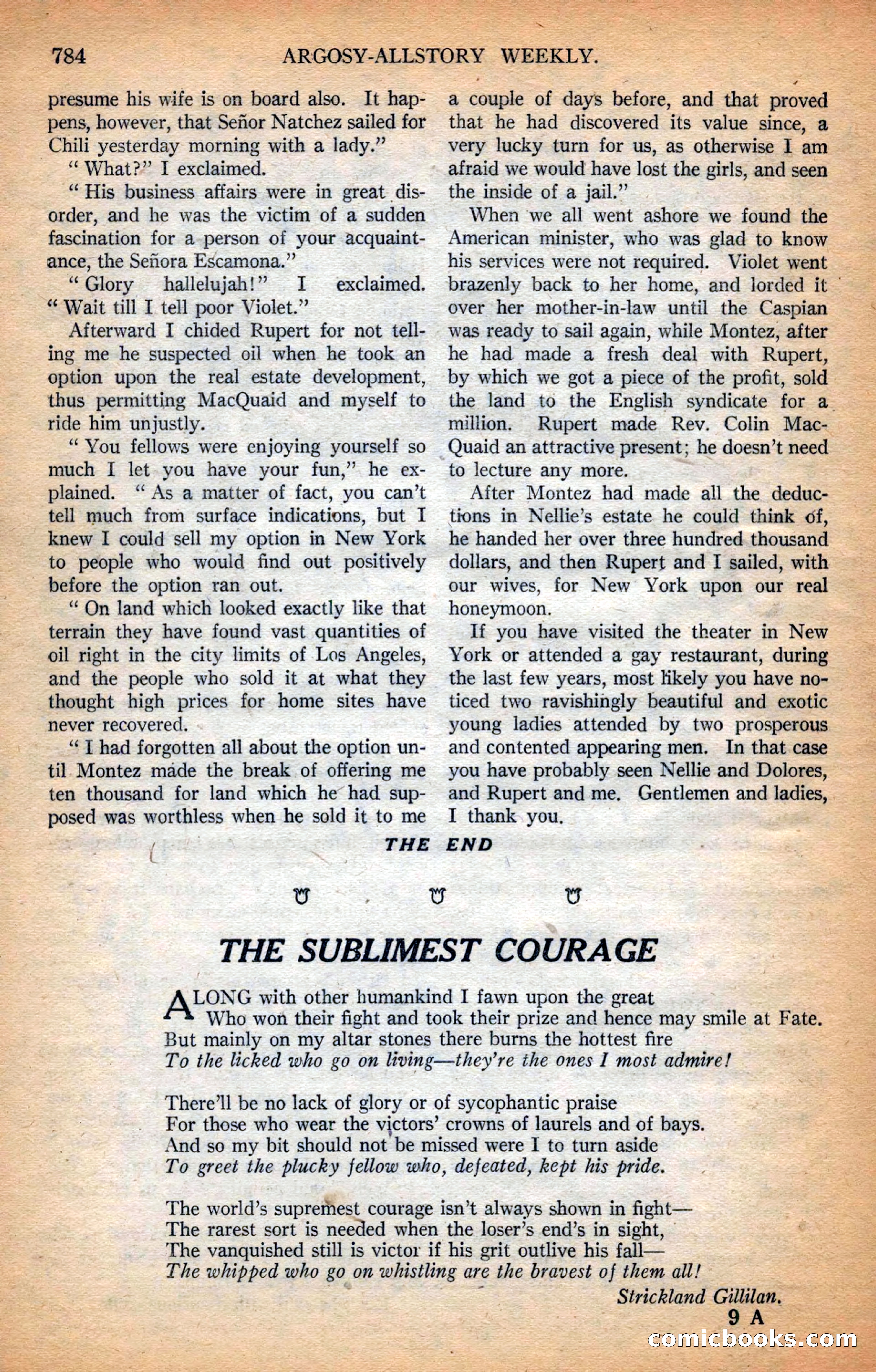 Argosy All-Story Weekly — page 146 of 164