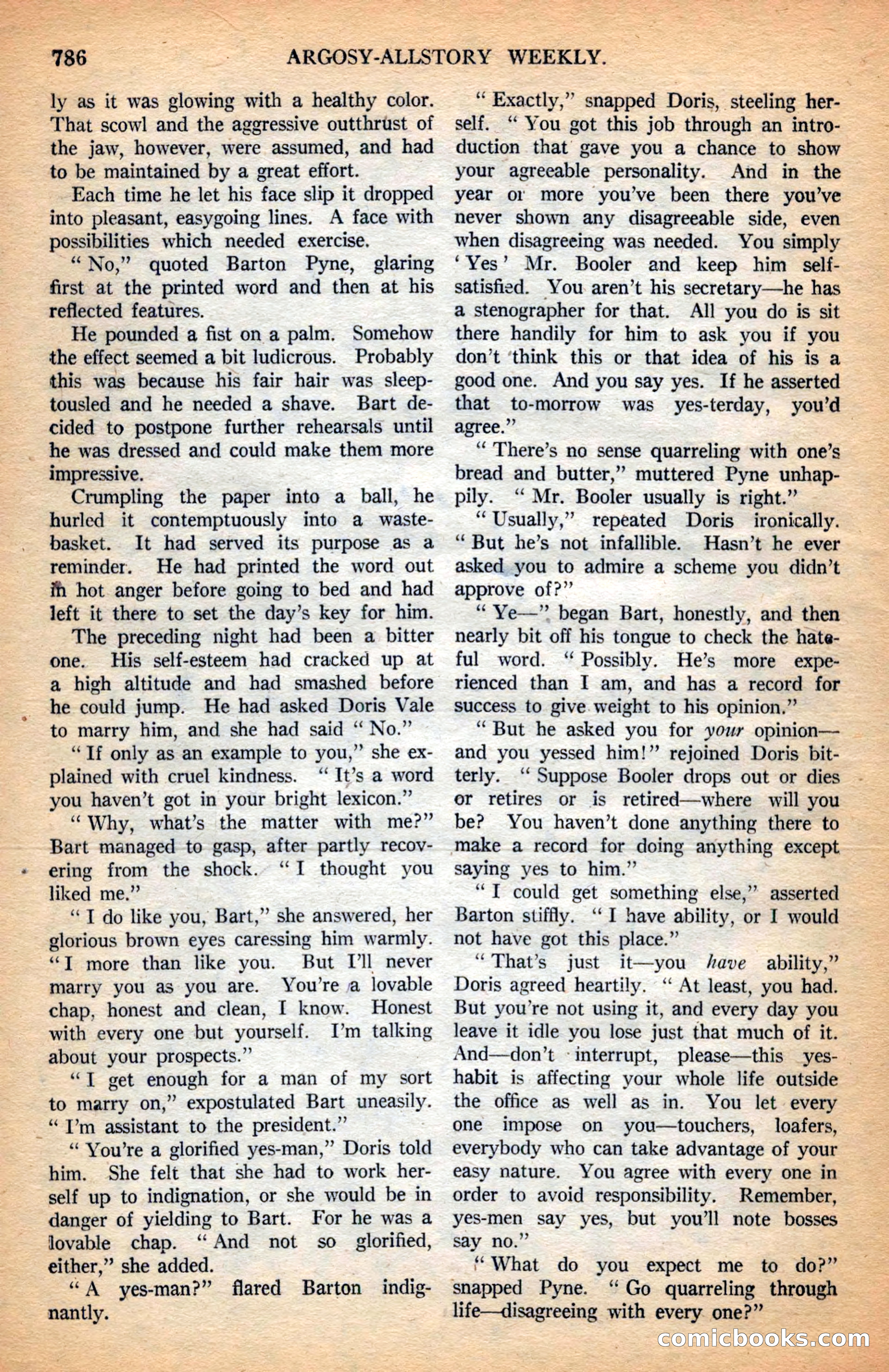 Argosy All-Story Weekly — page 148 of 164
