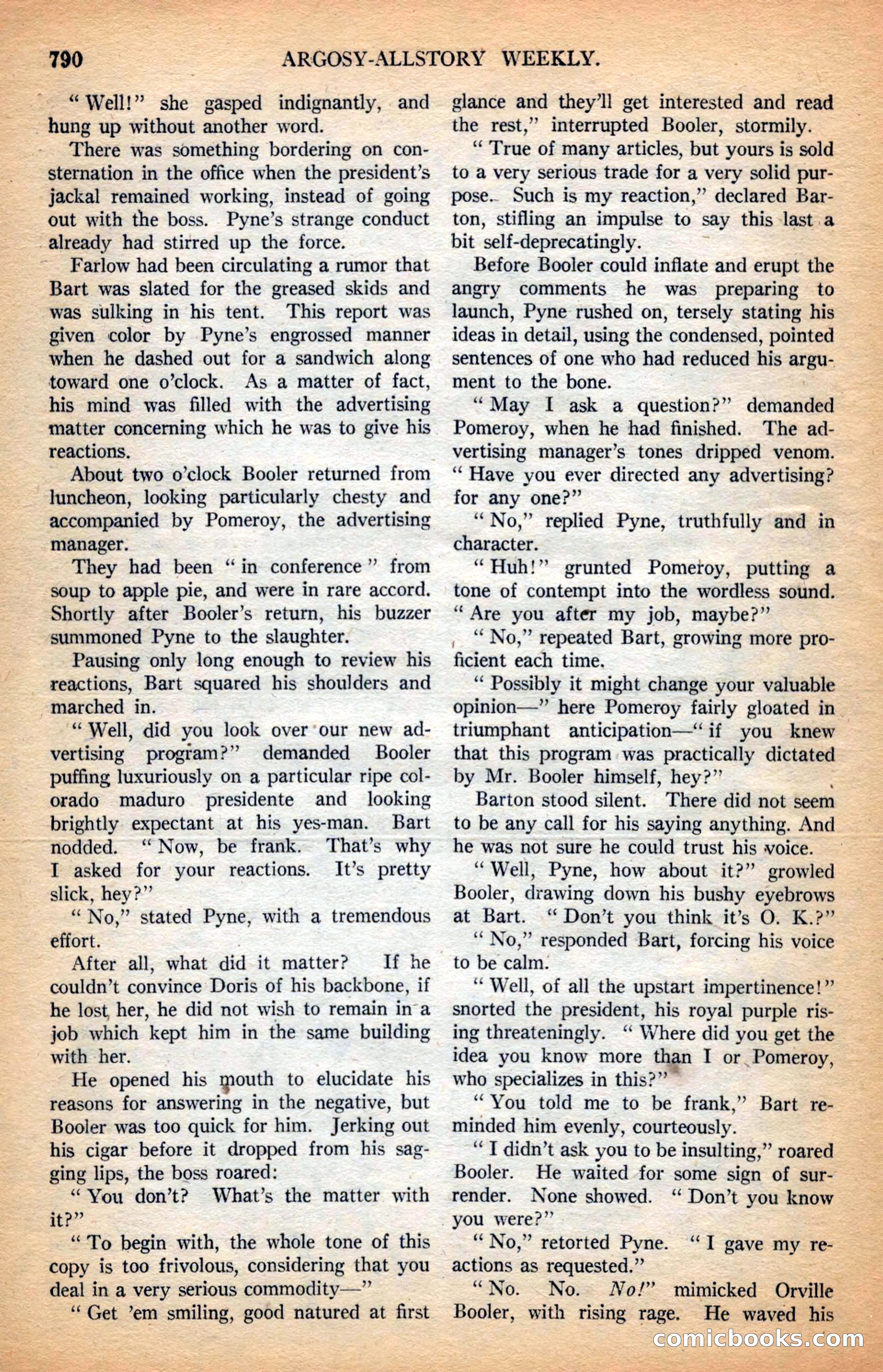 Argosy All-Story Weekly — page 152 of 164