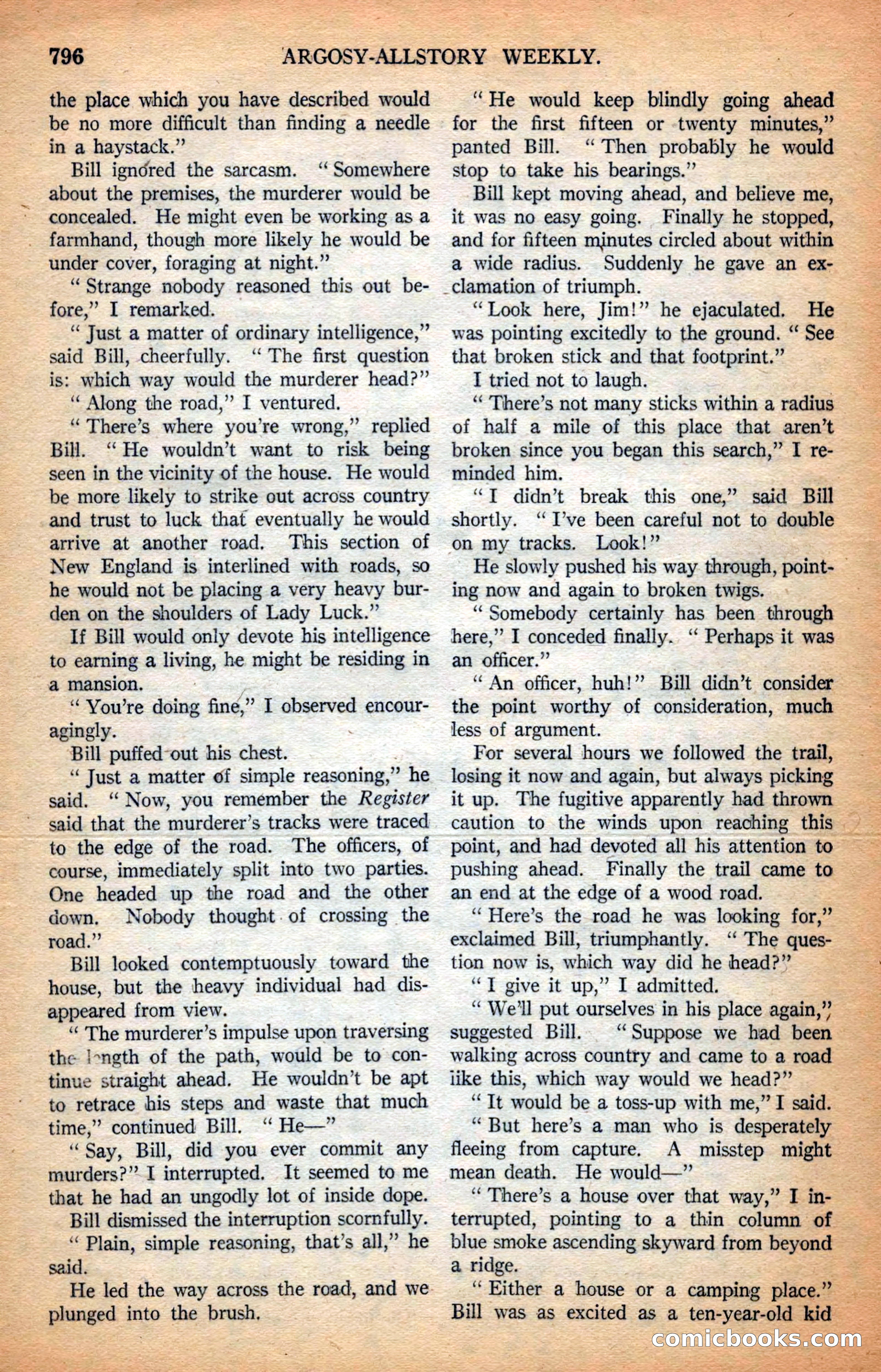 Argosy All-Story Weekly — page 158 of 164