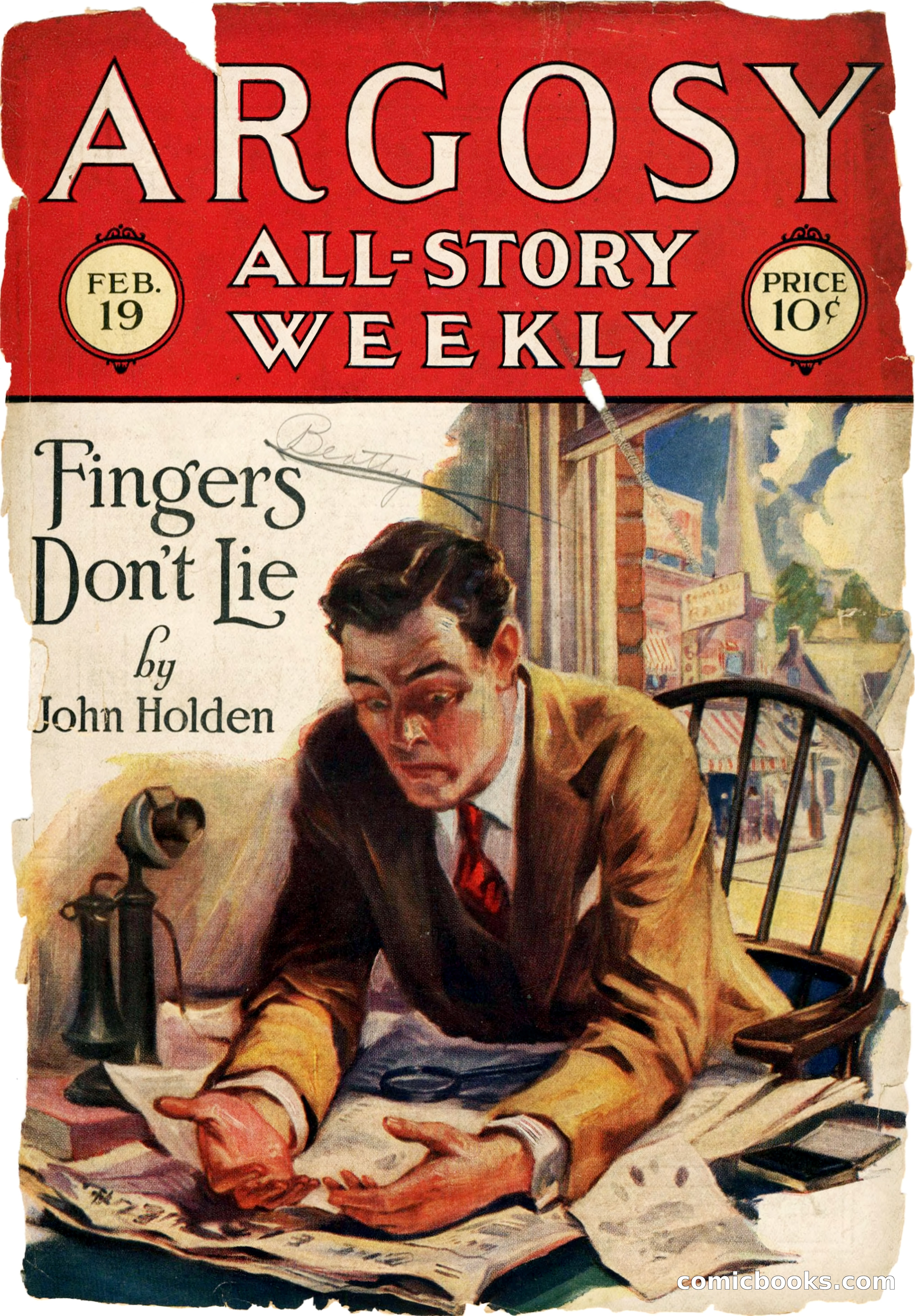 Argosy All-Story Weekly — page 1 of 168