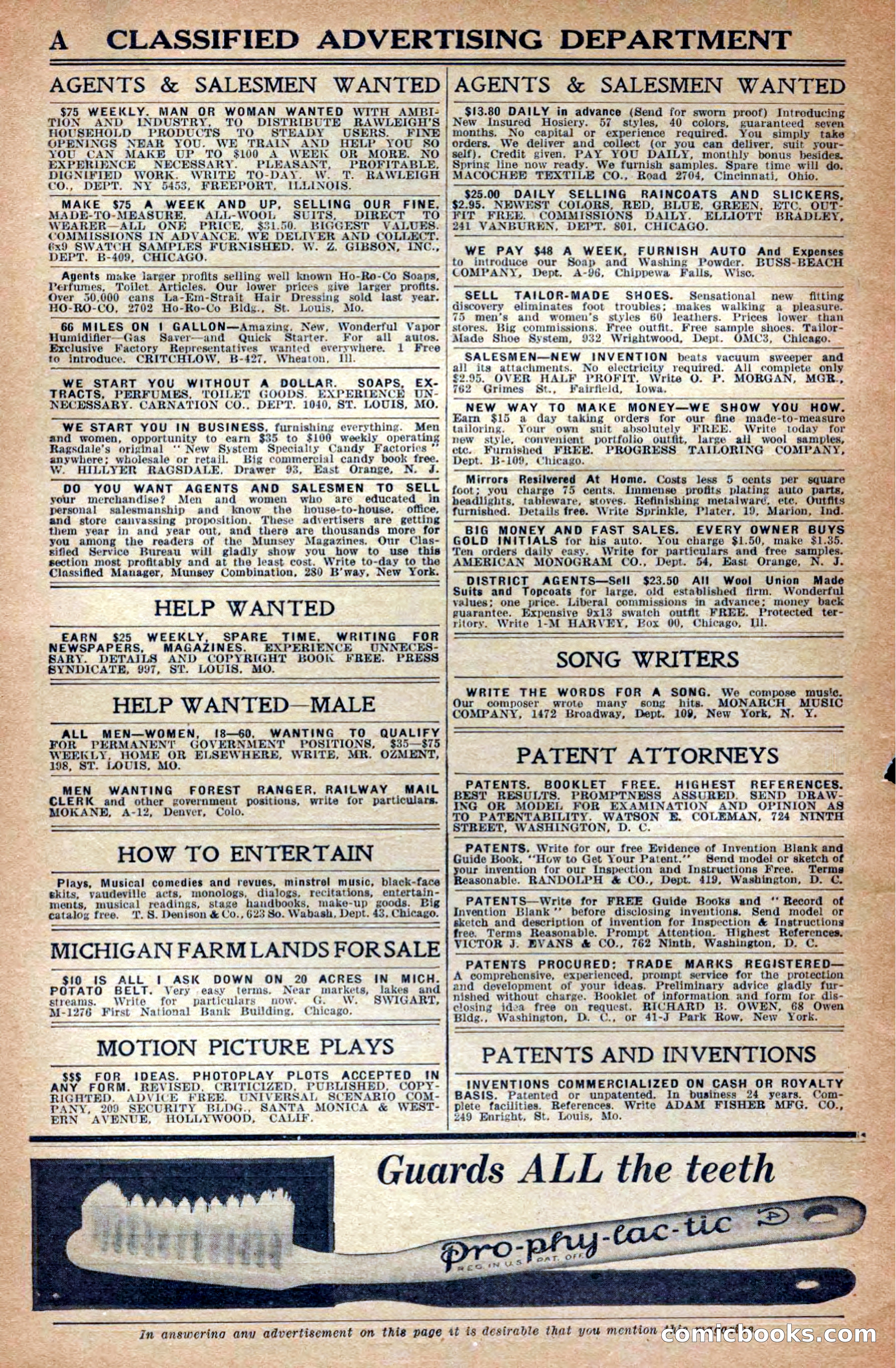 Argosy All-Story Weekly — page 6 of 168
