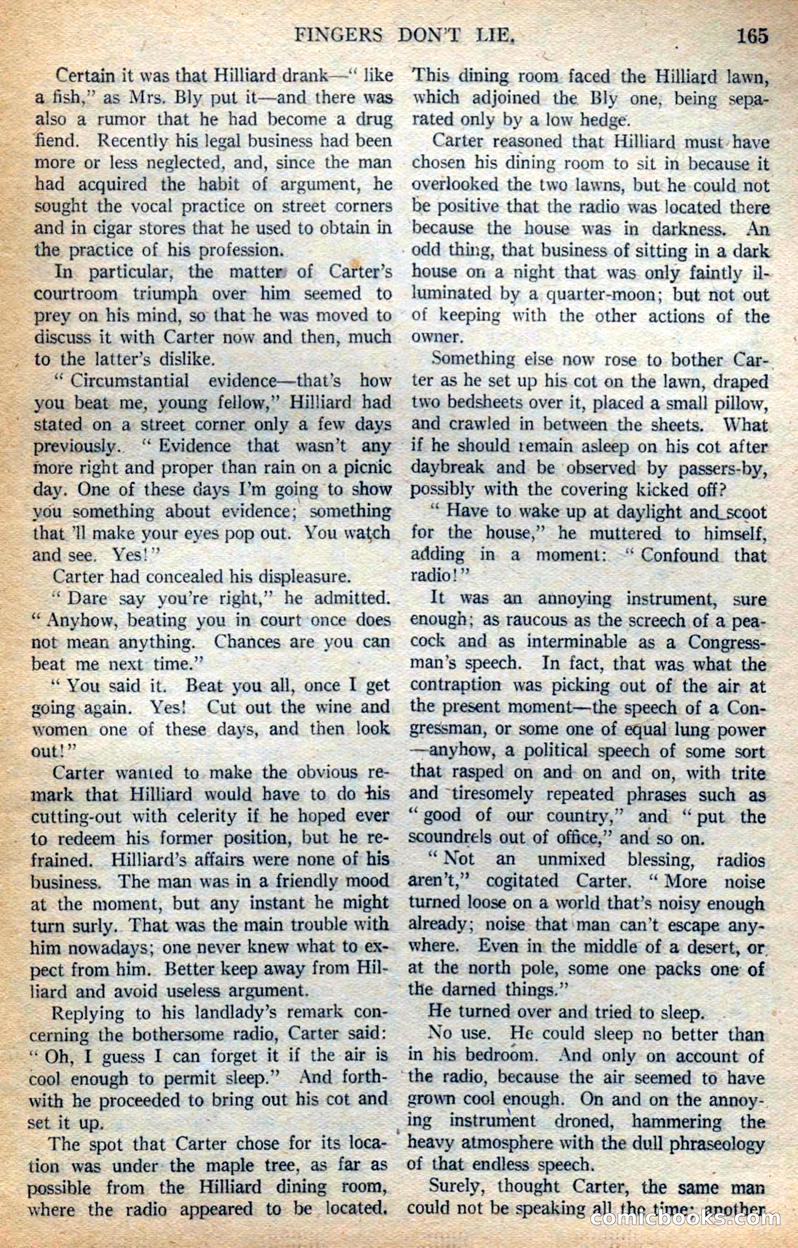 Argosy All-Story Weekly — page 11 of 168