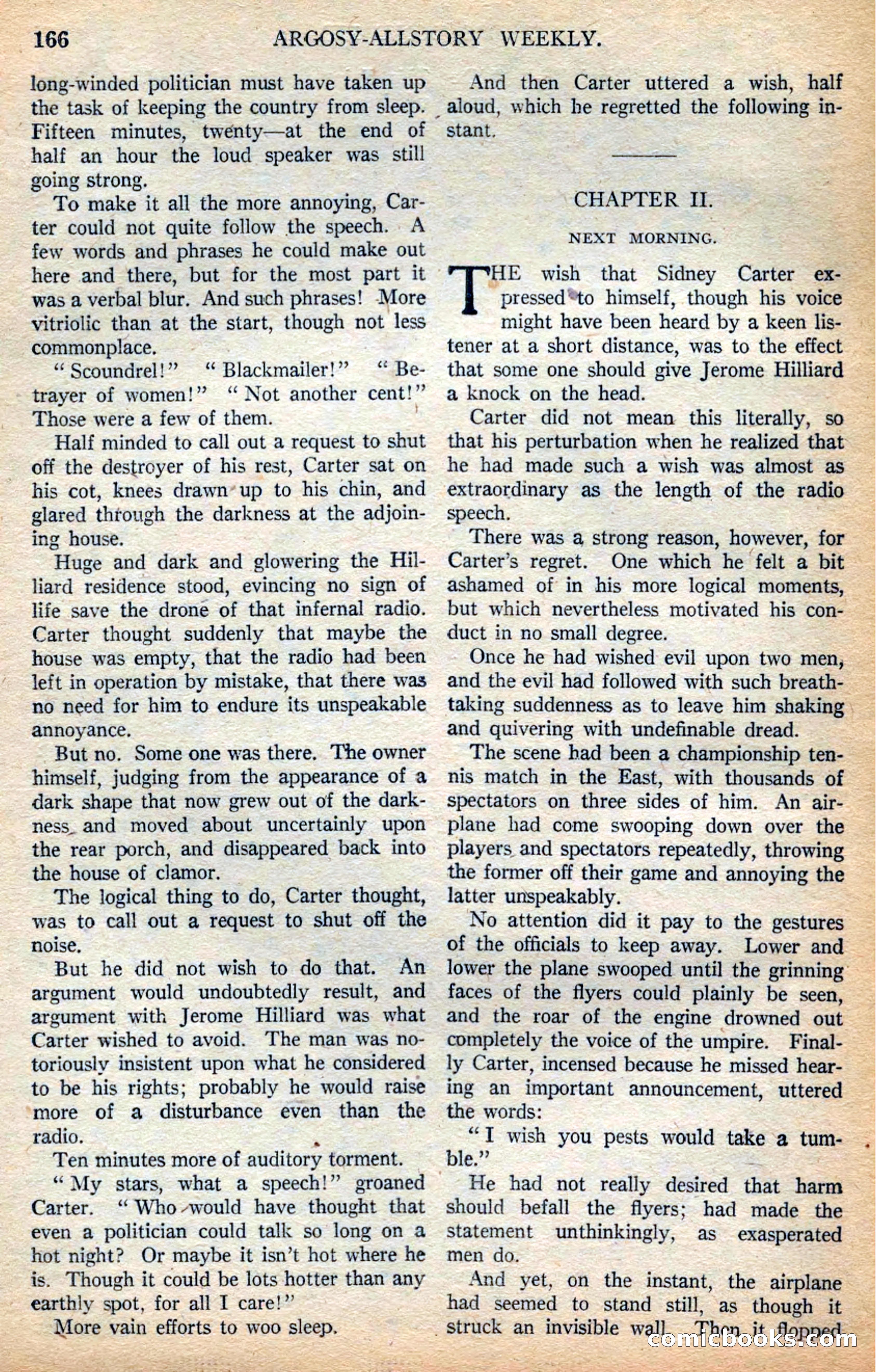 Argosy All-Story Weekly — page 12 of 168