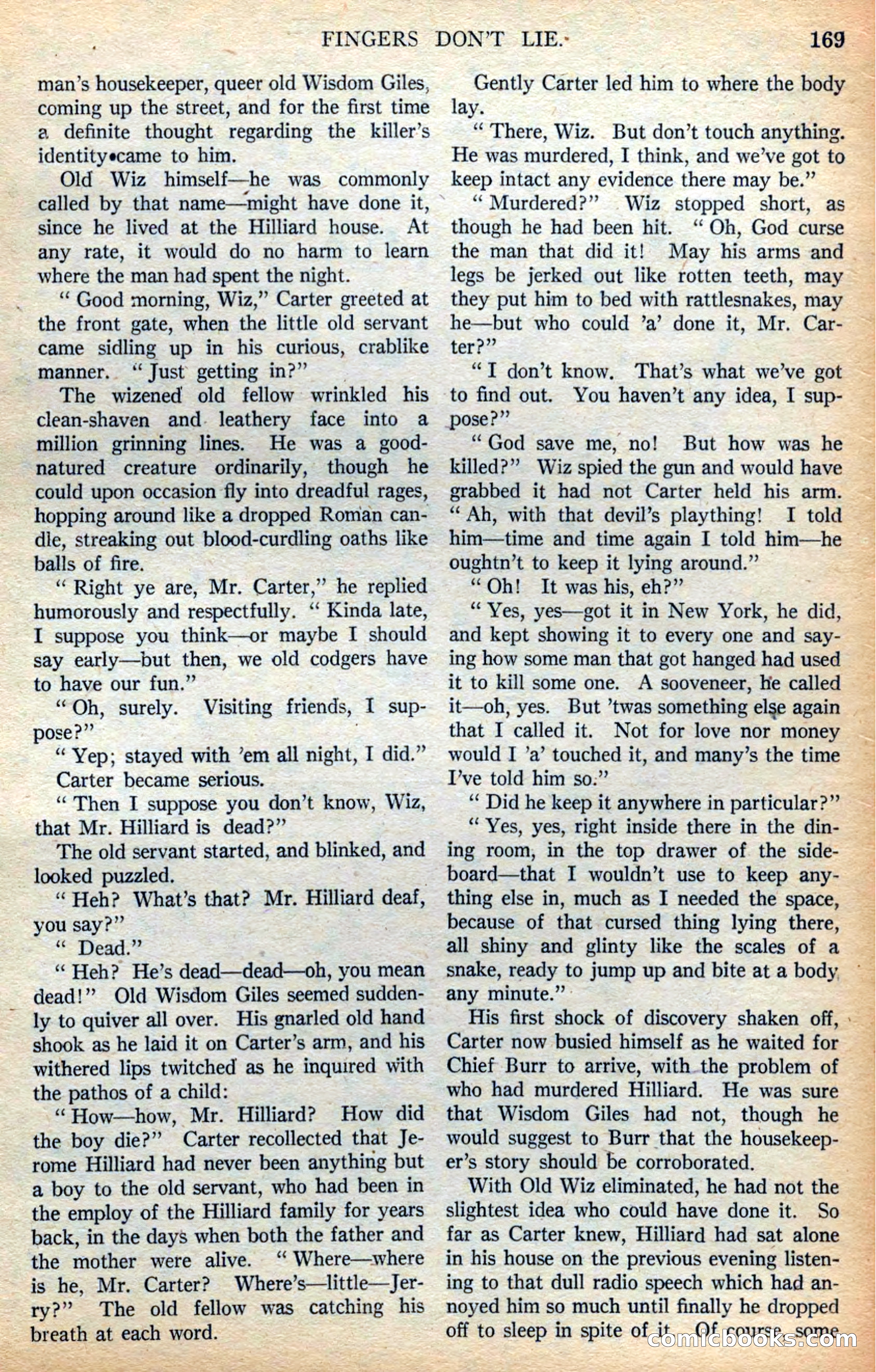 Argosy All-Story Weekly — page 15 of 168