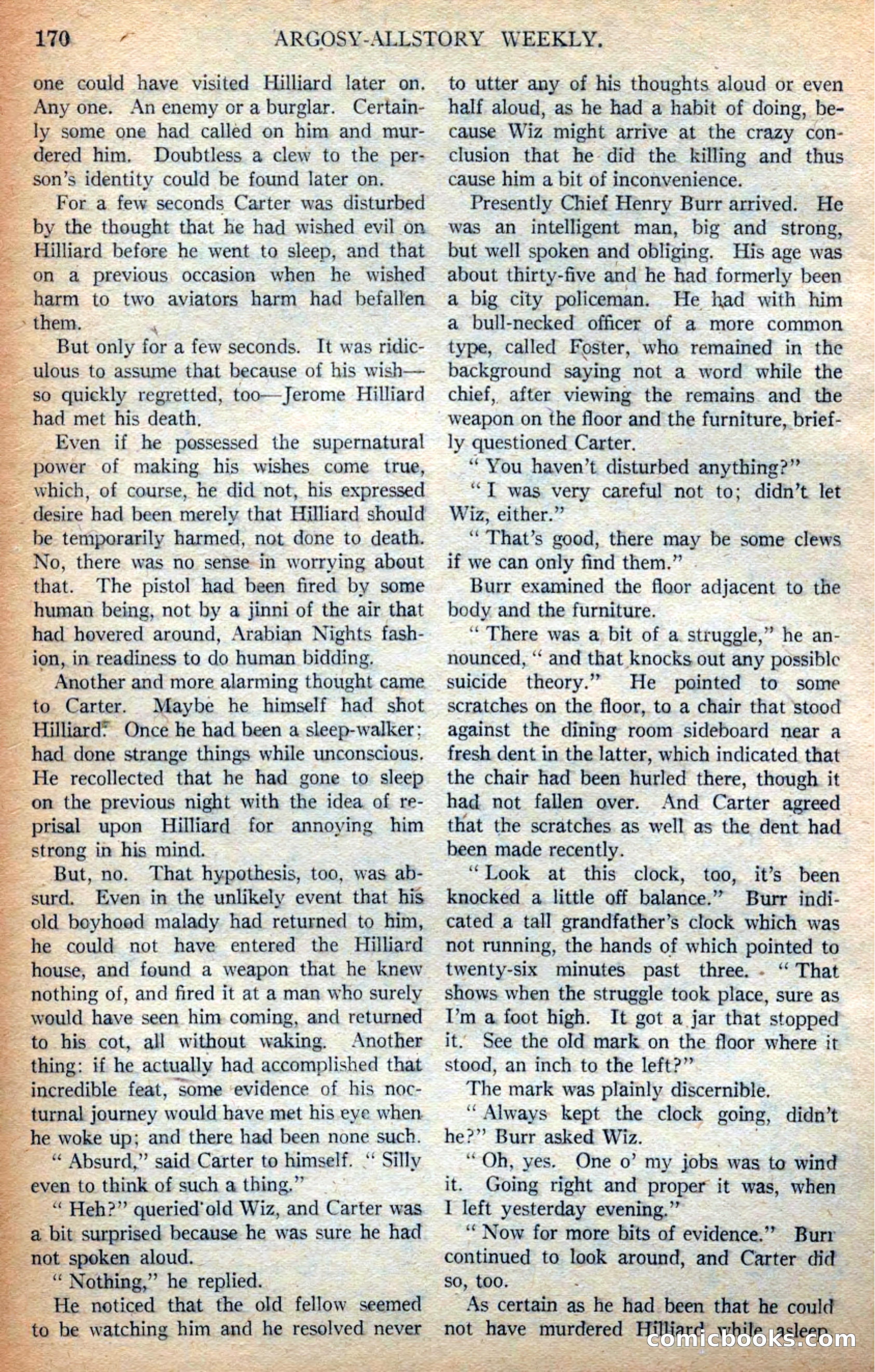 Argosy All-Story Weekly — page 16 of 168