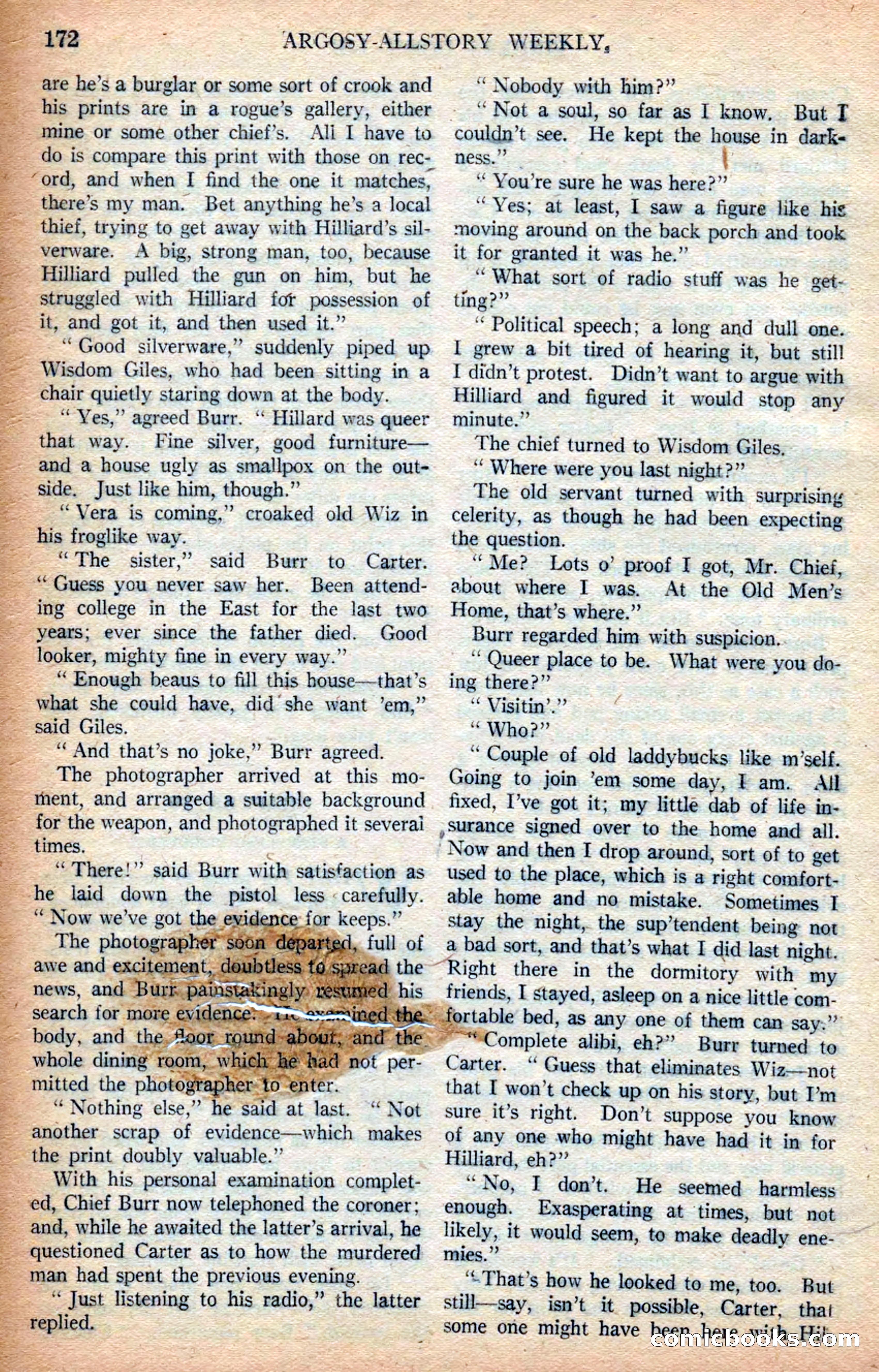 Argosy All-Story Weekly — page 18 of 168
