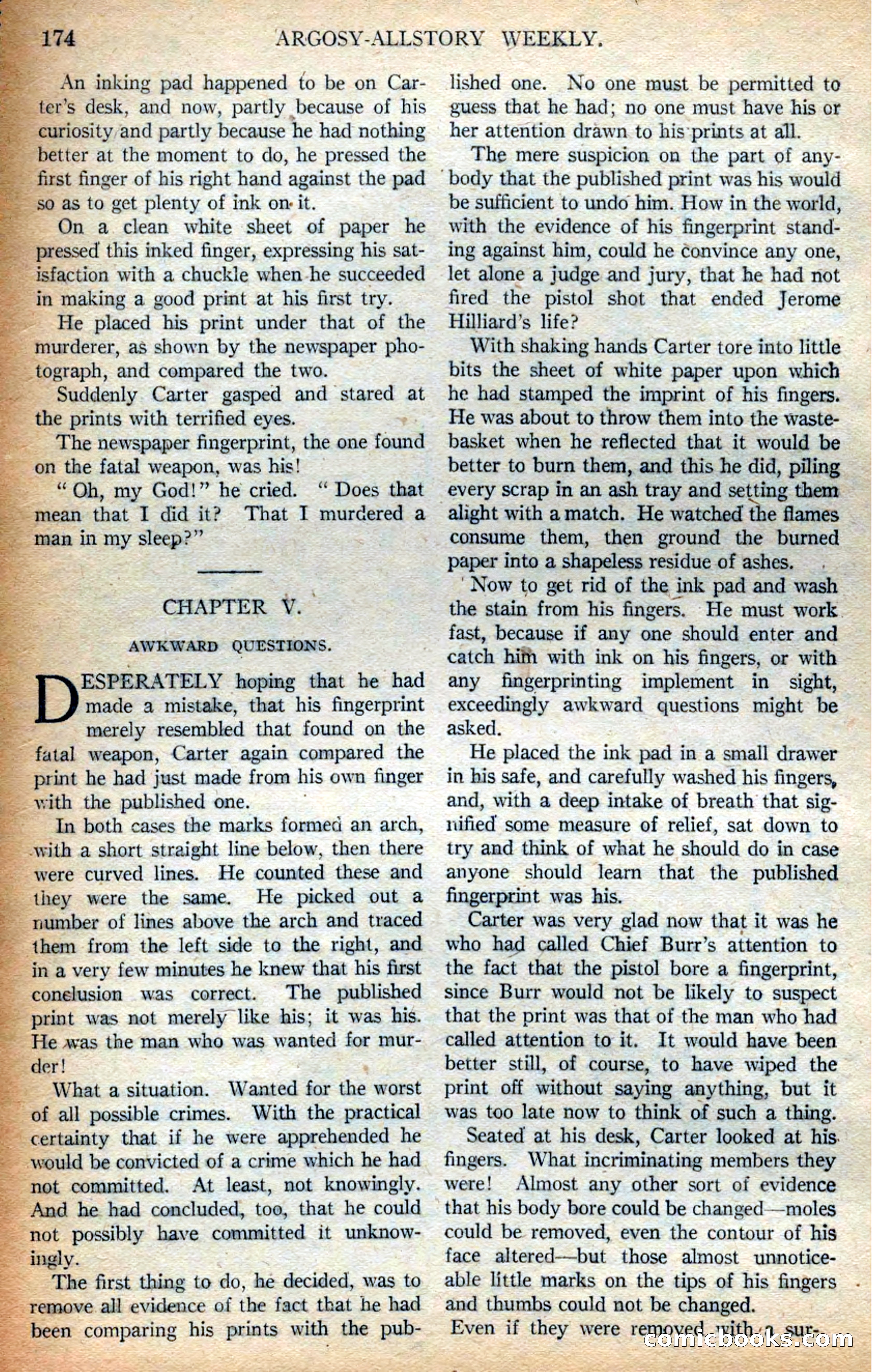 Argosy All-Story Weekly — page 20 of 168
