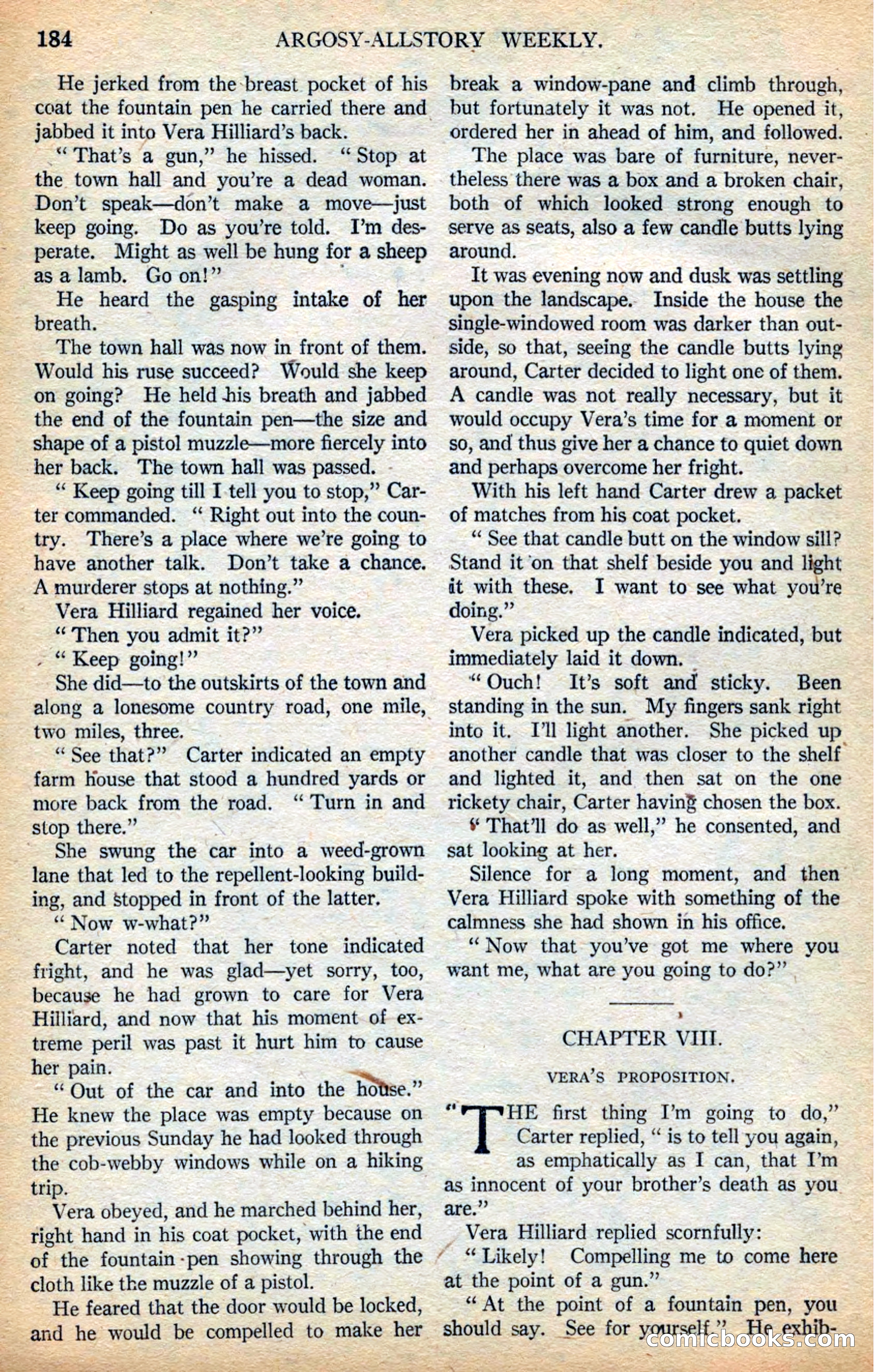Argosy All-Story Weekly — page 30 of 168