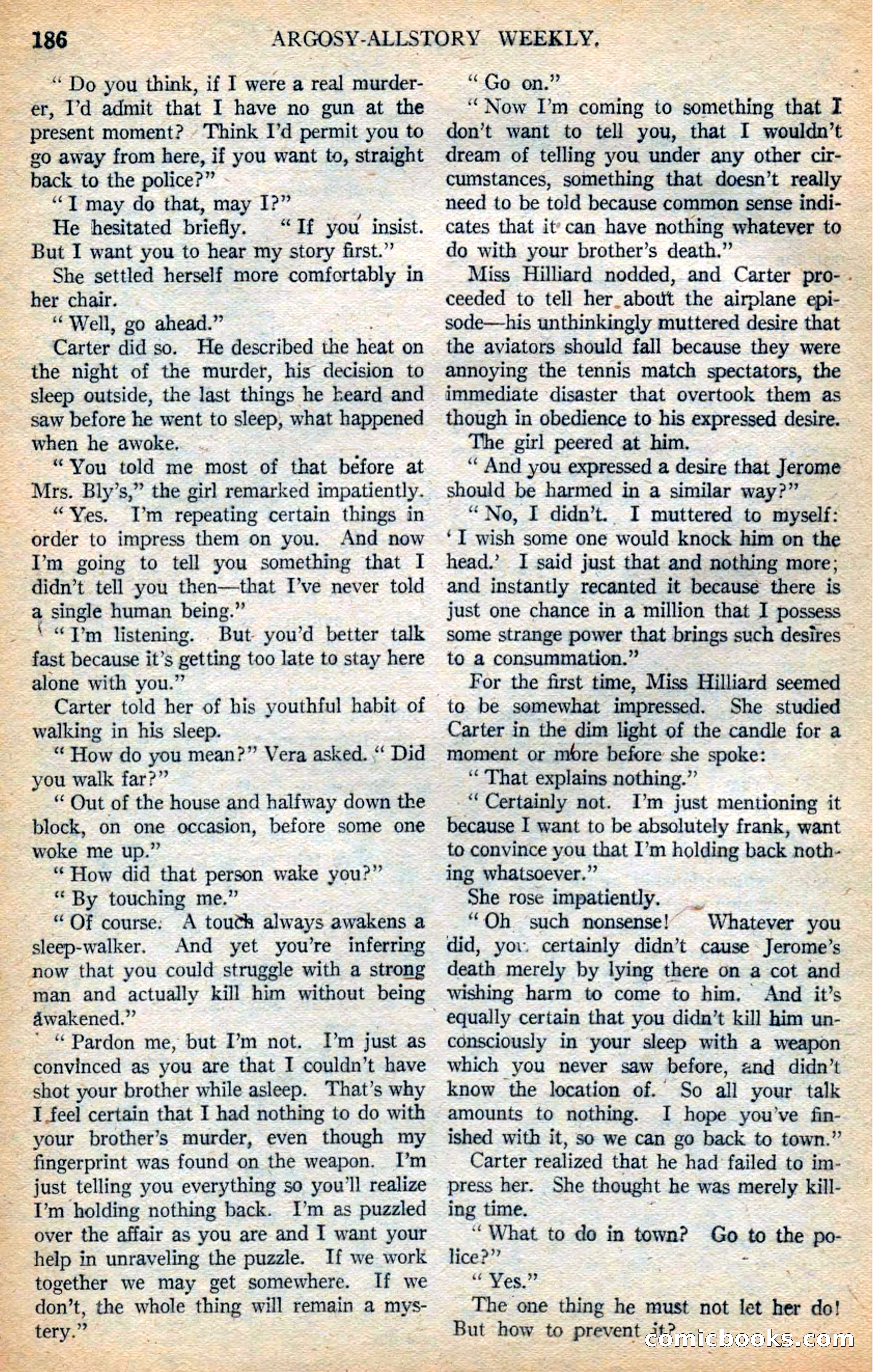Argosy All-Story Weekly — page 32 of 168