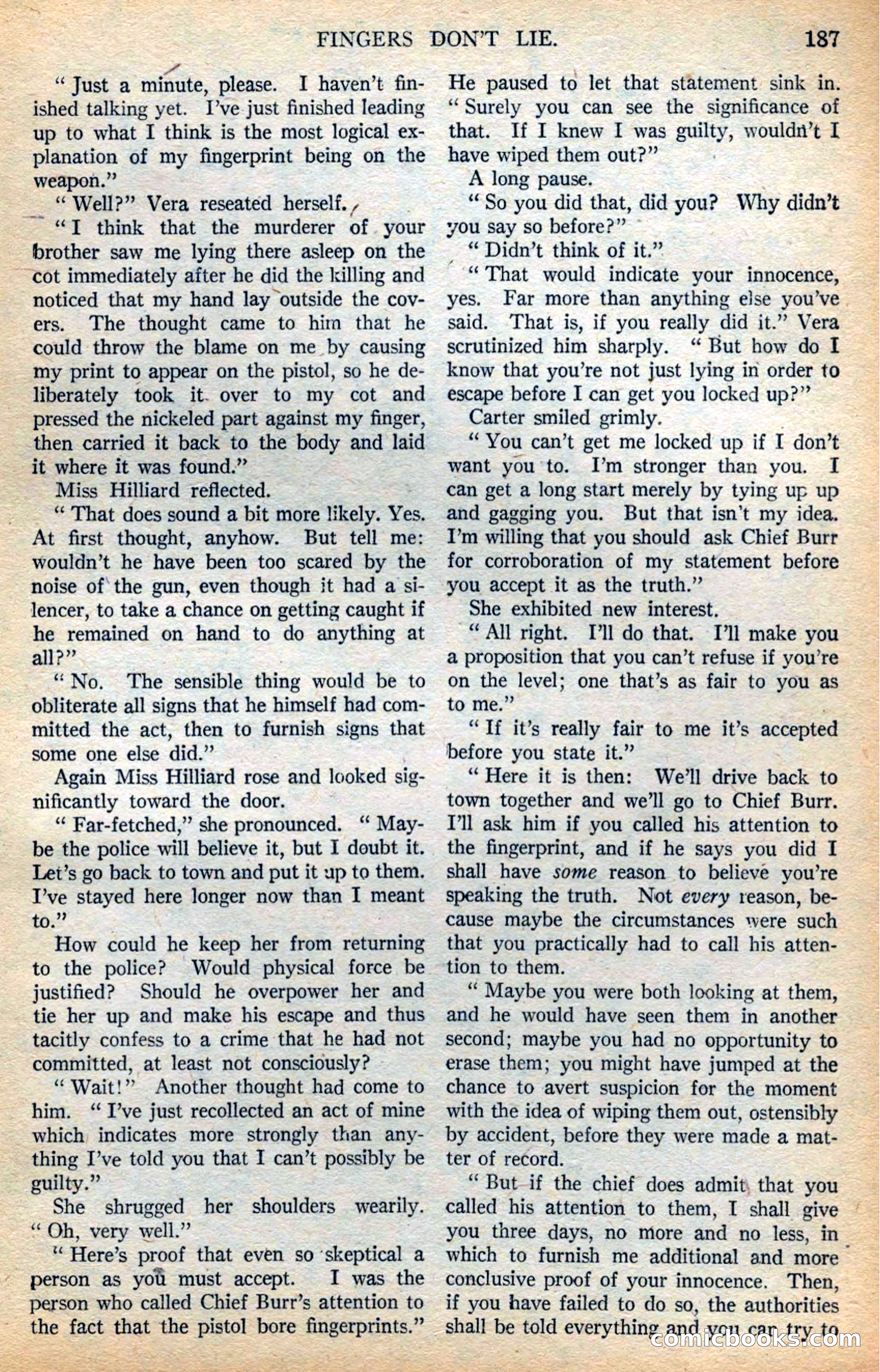 Argosy All-Story Weekly — page 33 of 168