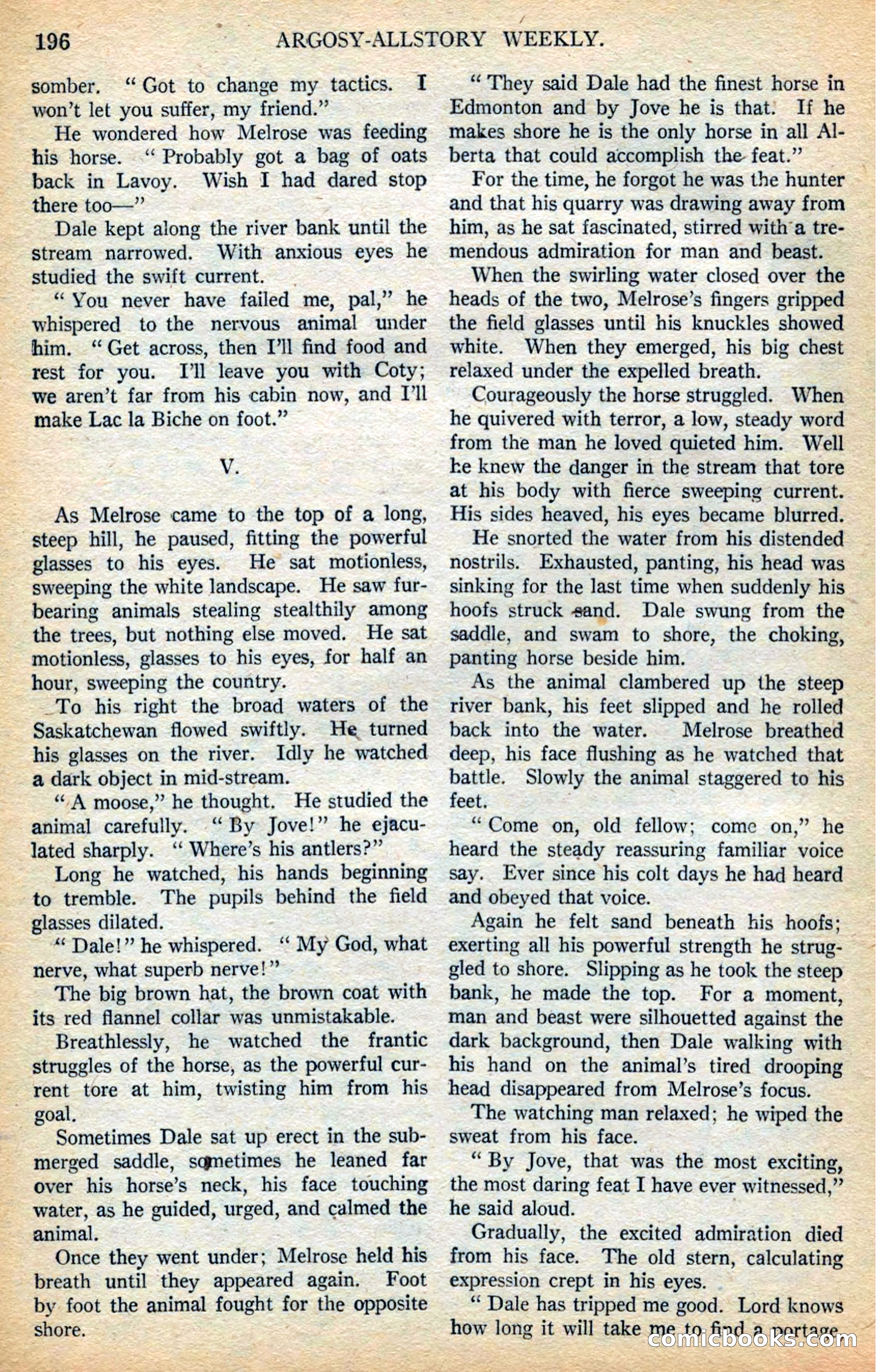 Argosy All-Story Weekly — page 42 of 168