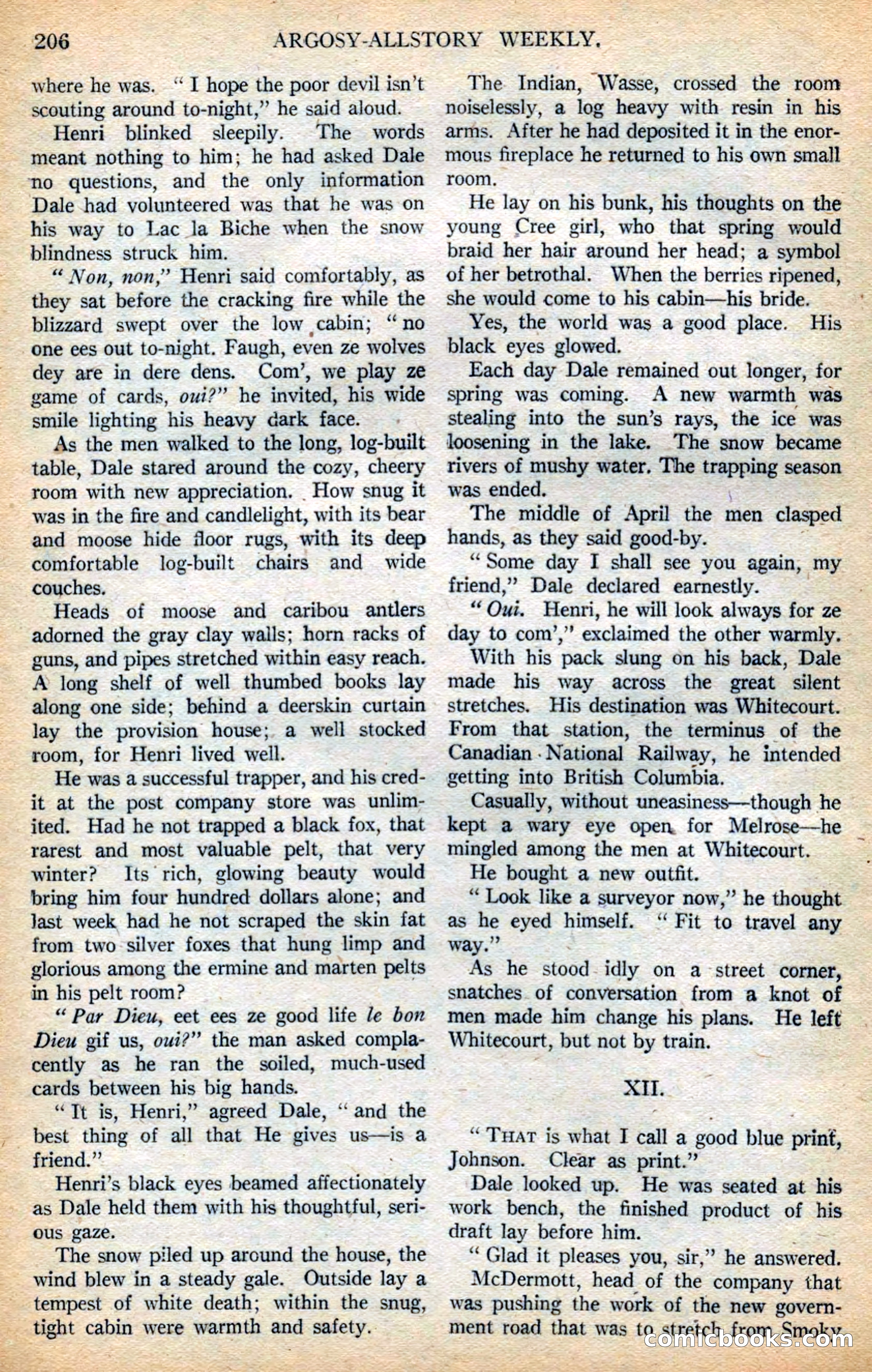 Argosy All-Story Weekly — page 52 of 168