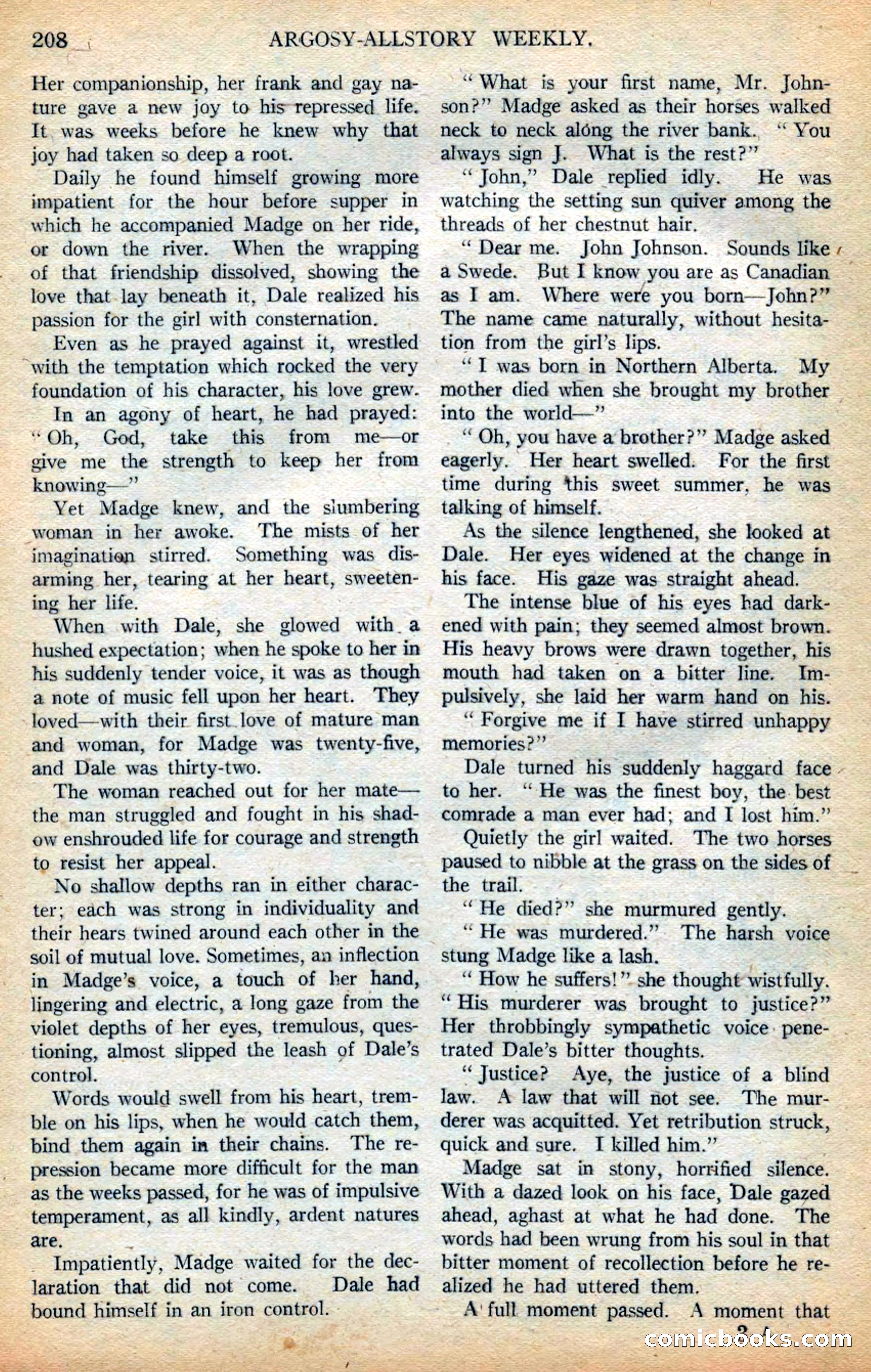 Argosy All-Story Weekly — page 54 of 168