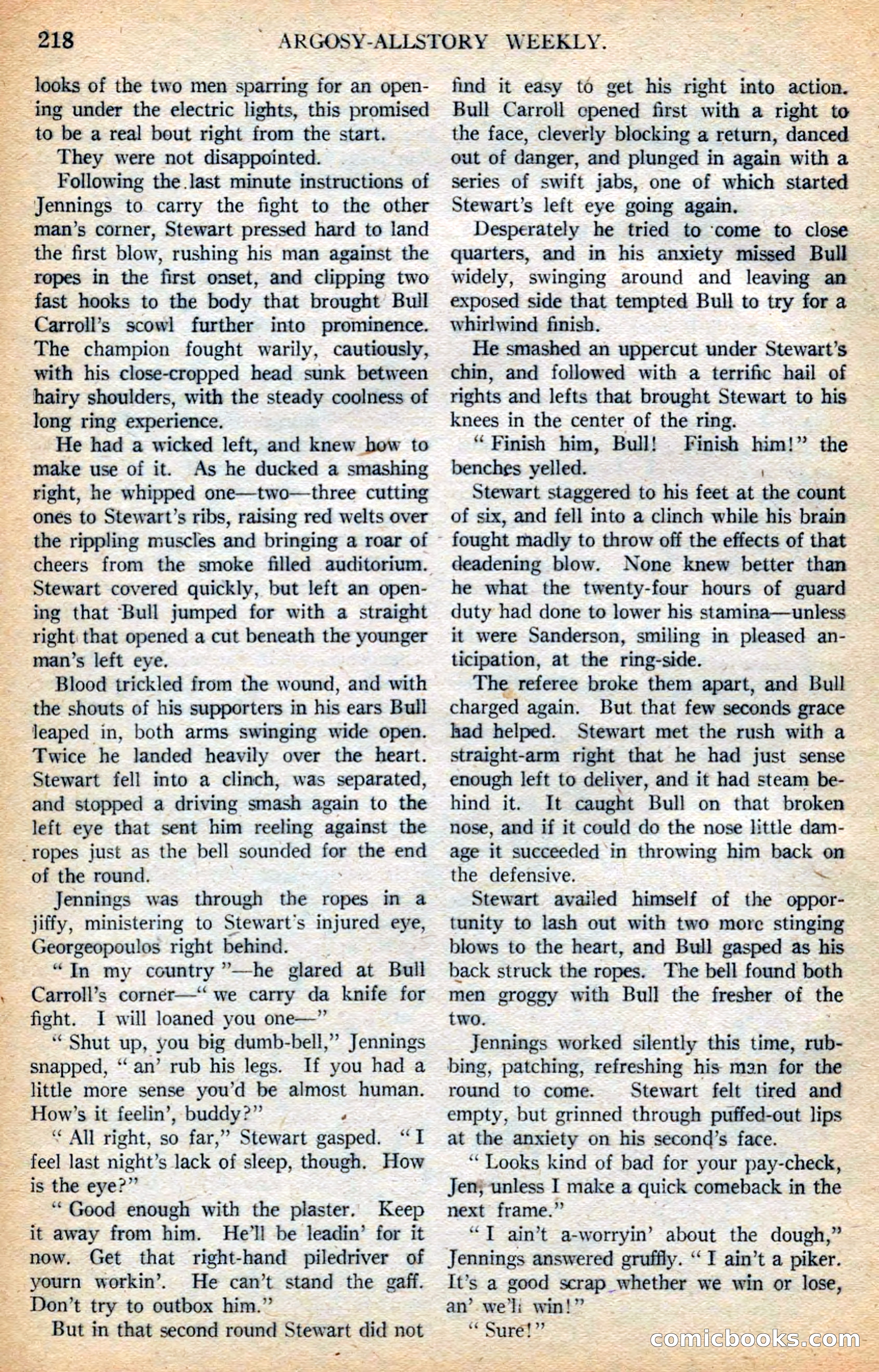 Argosy All-Story Weekly — page 64 of 168