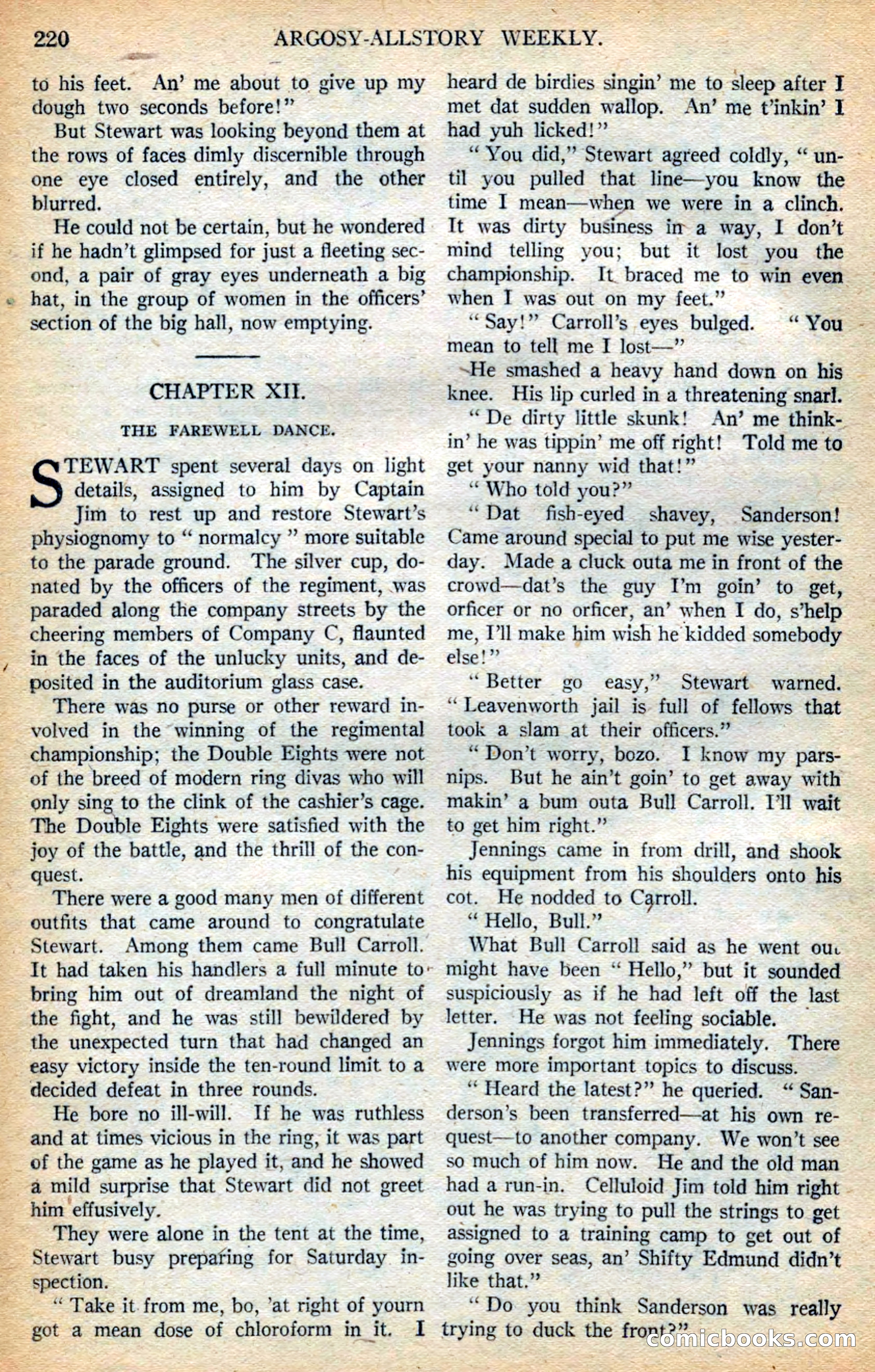 Argosy All-Story Weekly — page 66 of 168