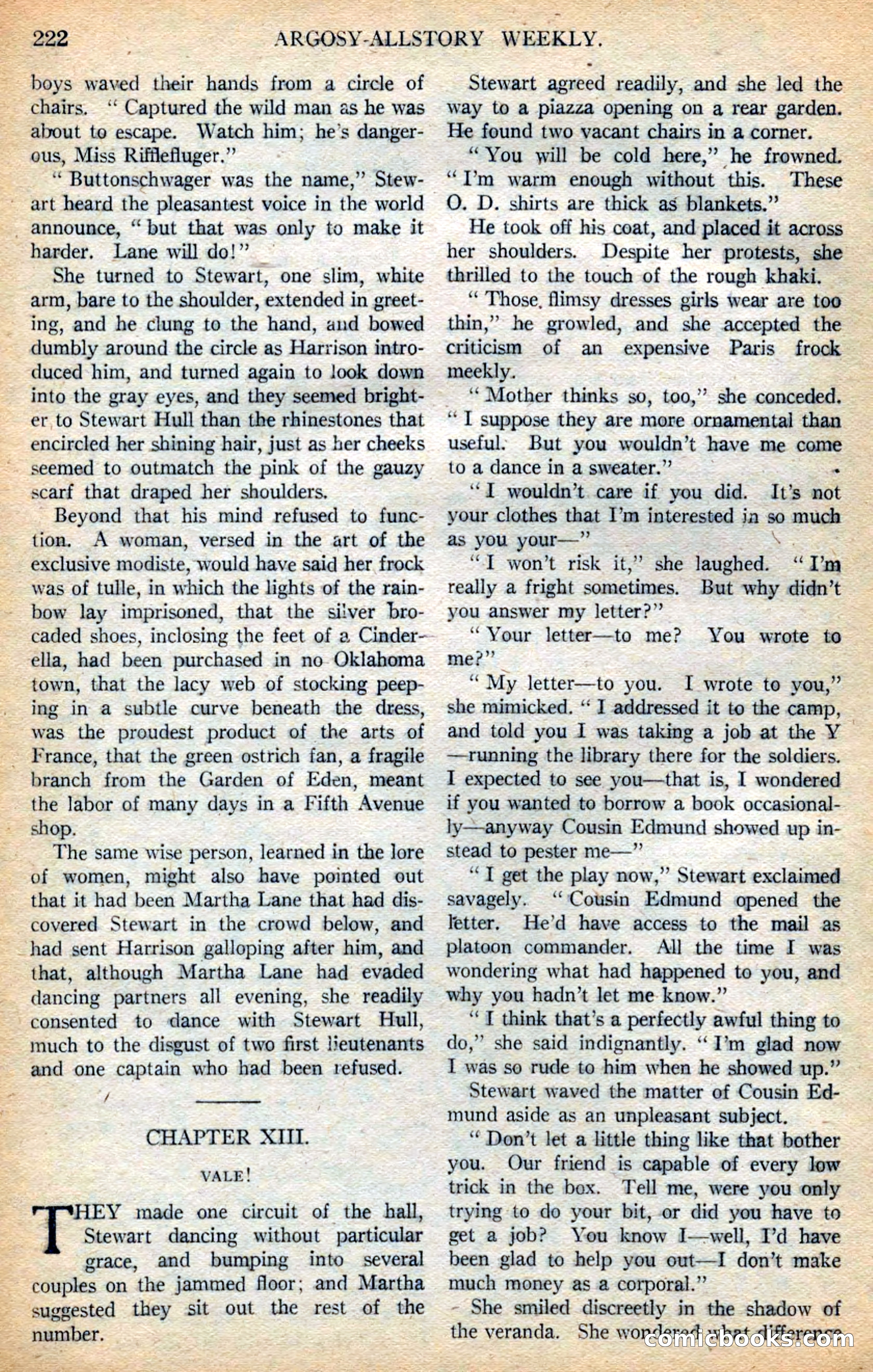 Argosy All-Story Weekly — page 68 of 168