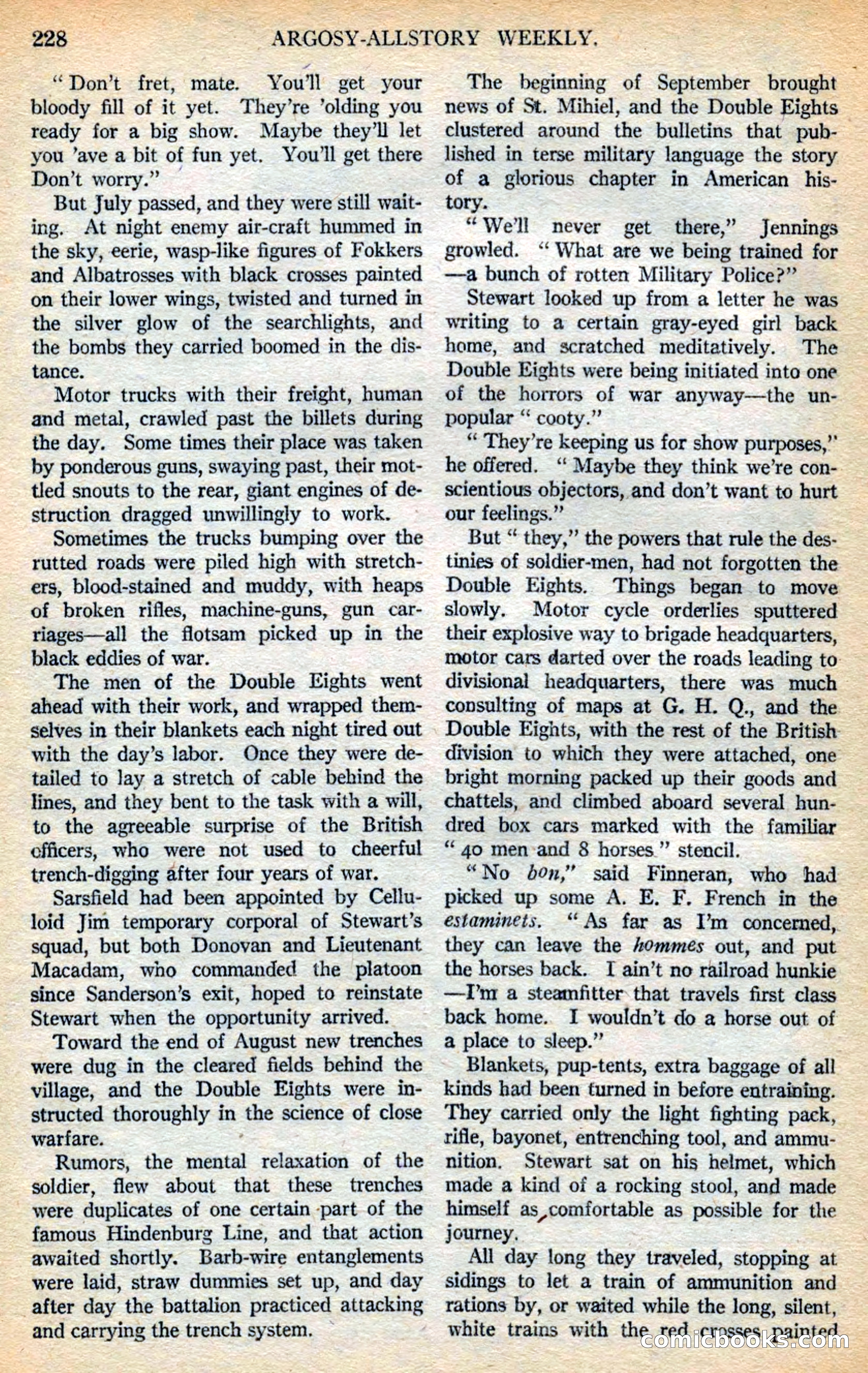 Argosy All-Story Weekly — page 74 of 168
