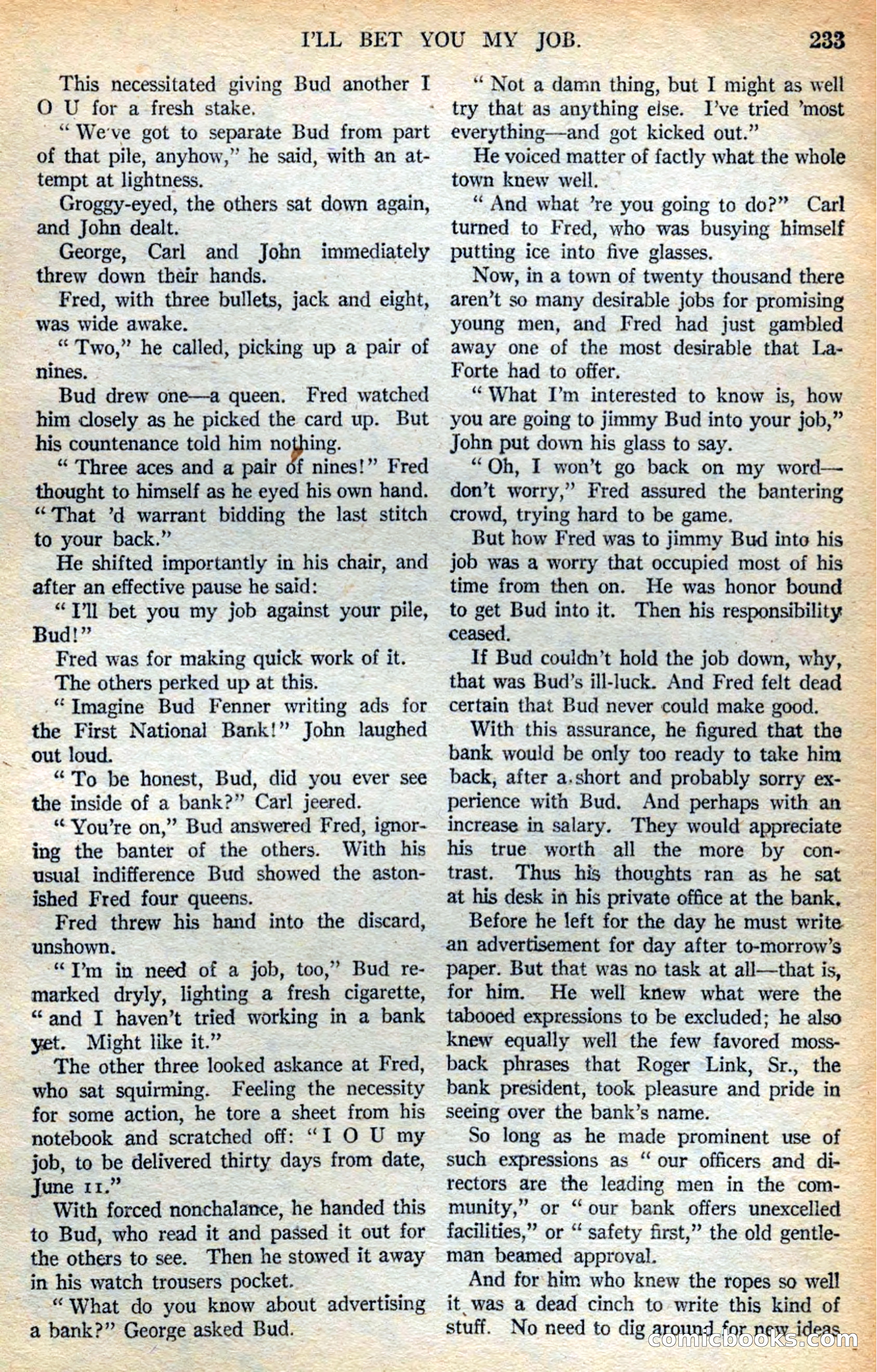 Argosy All-Story Weekly — page 79 of 168