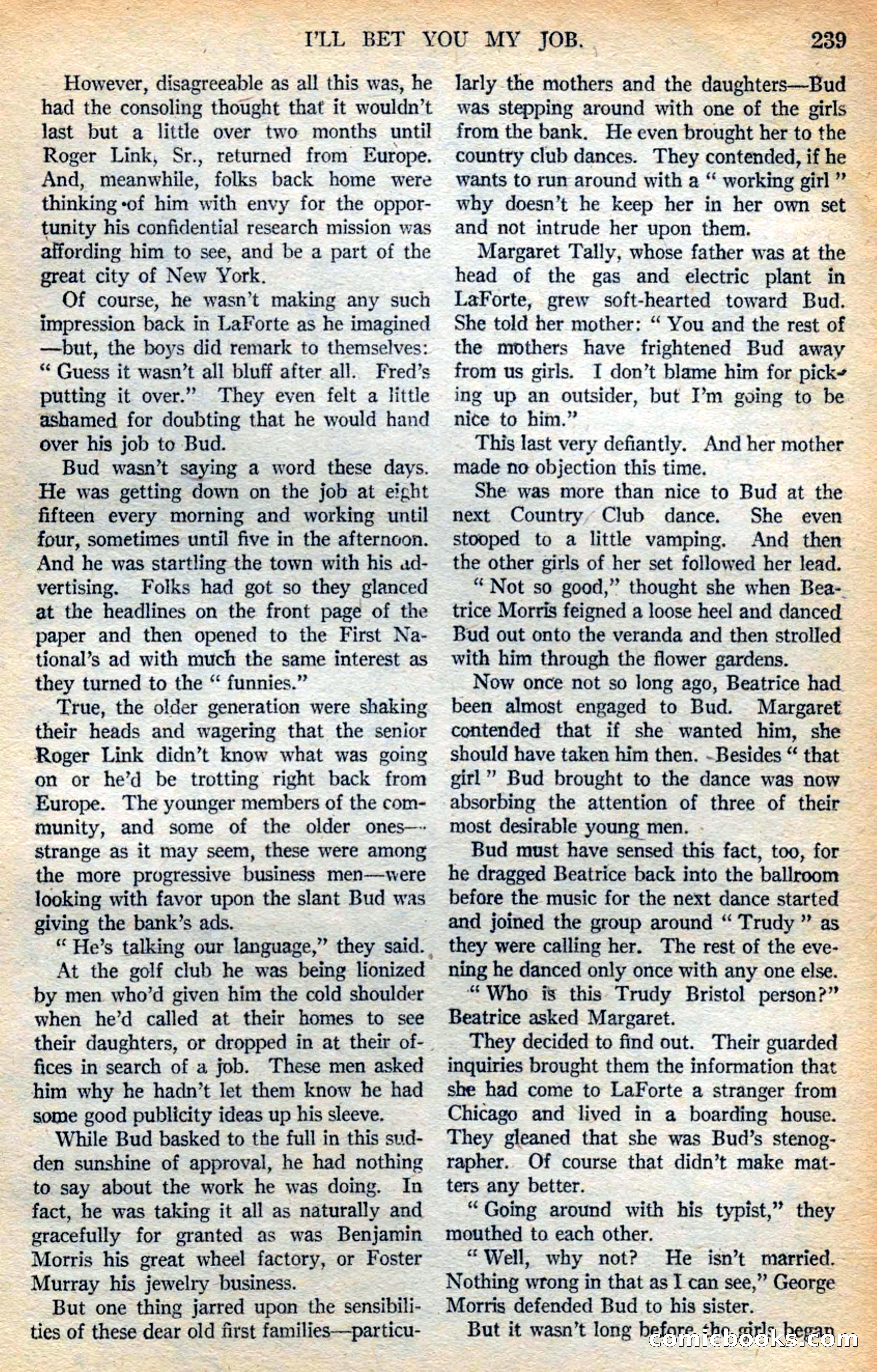 Argosy All-Story Weekly — page 85 of 168