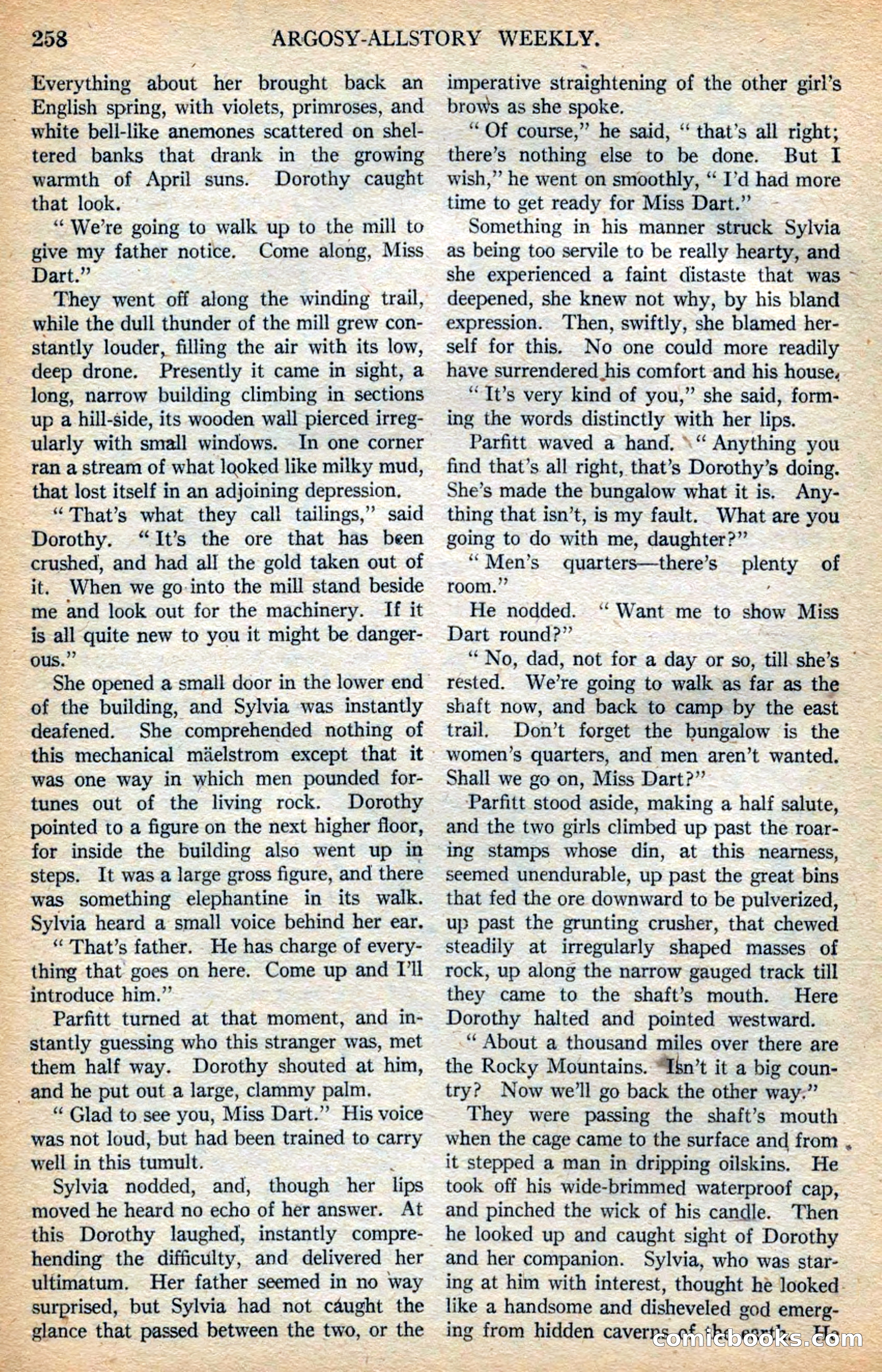 Argosy All-Story Weekly — page 104 of 168