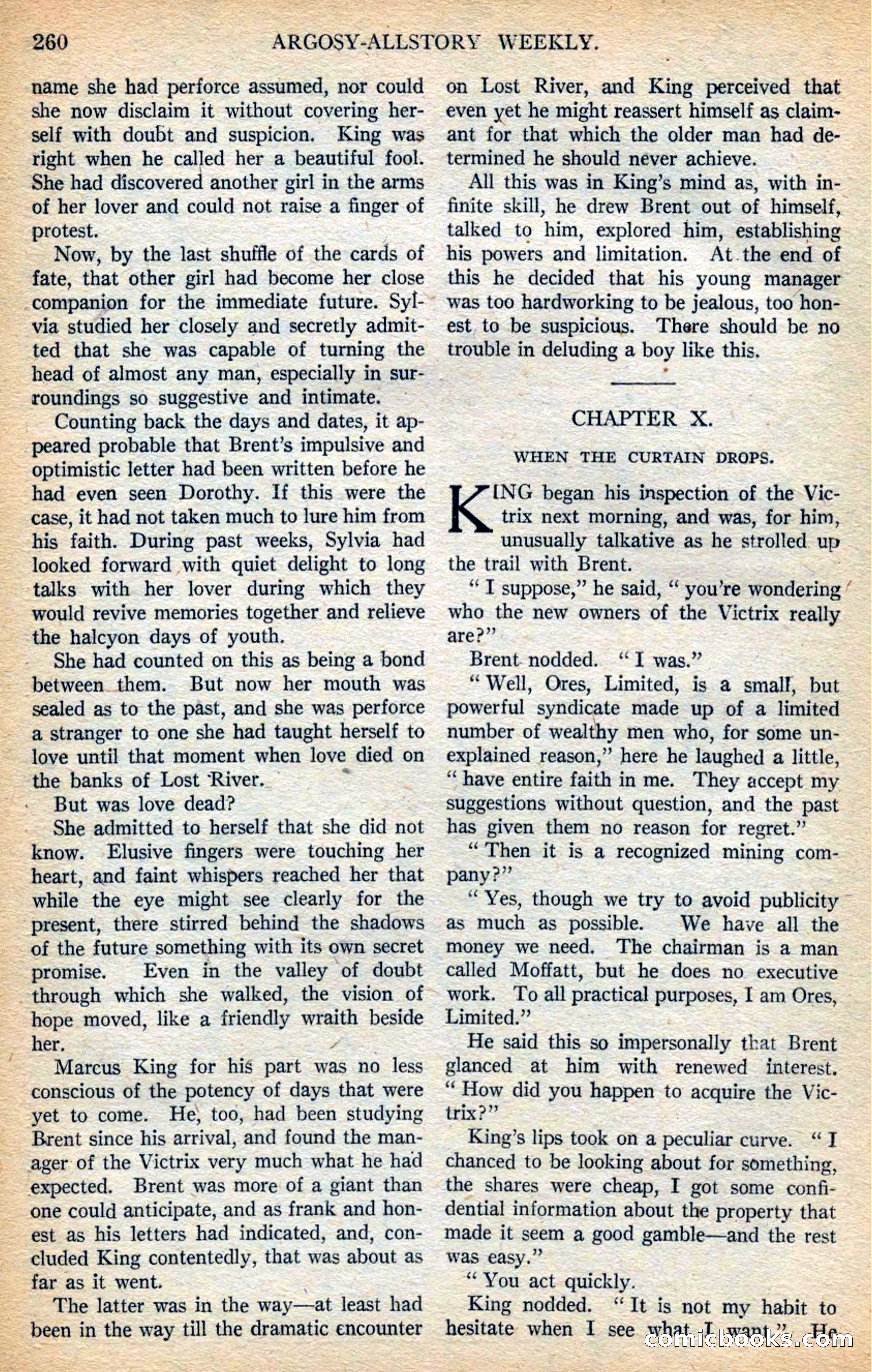 Argosy All-Story Weekly — page 106 of 168