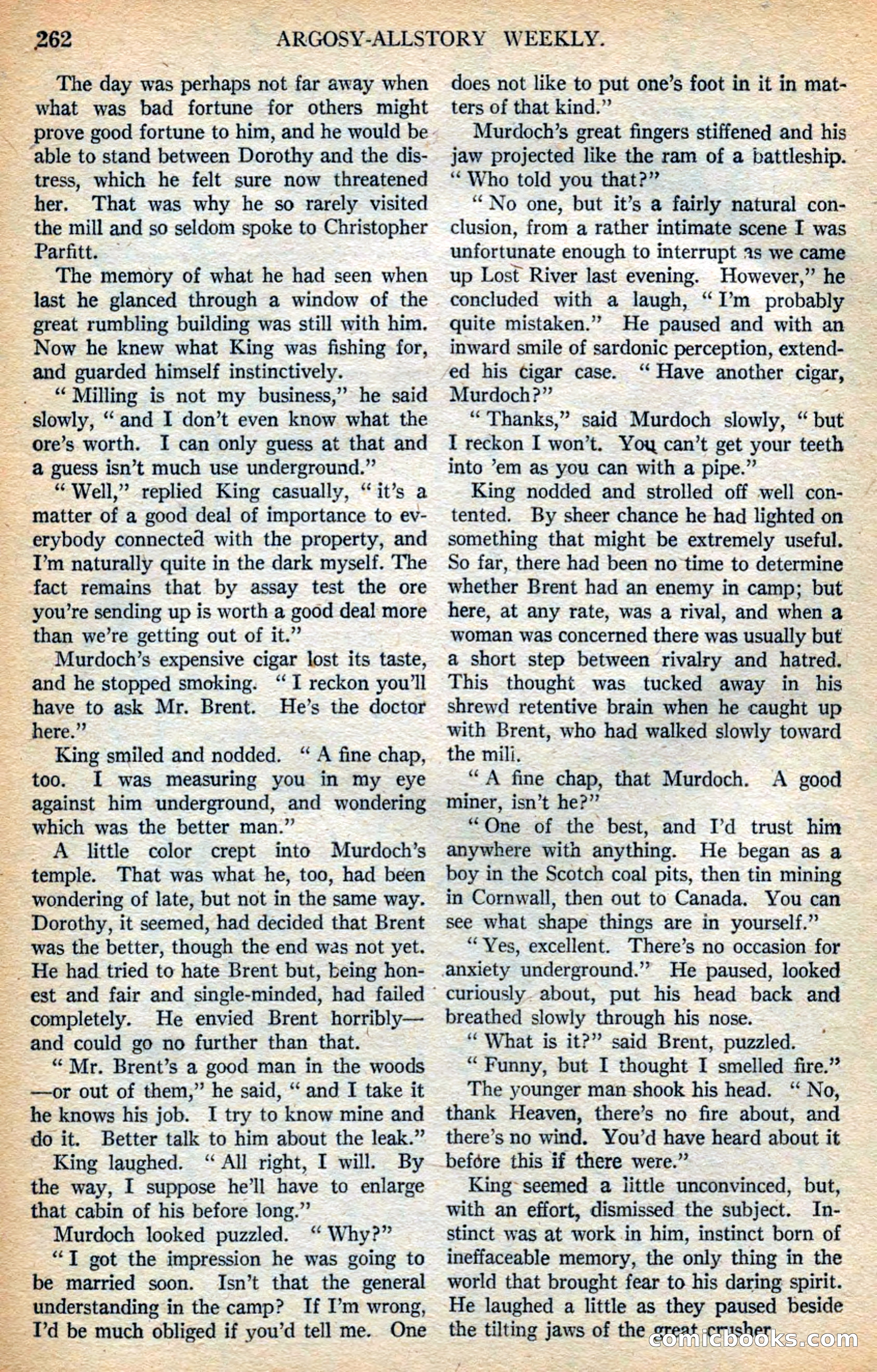 Argosy All-Story Weekly — page 108 of 168