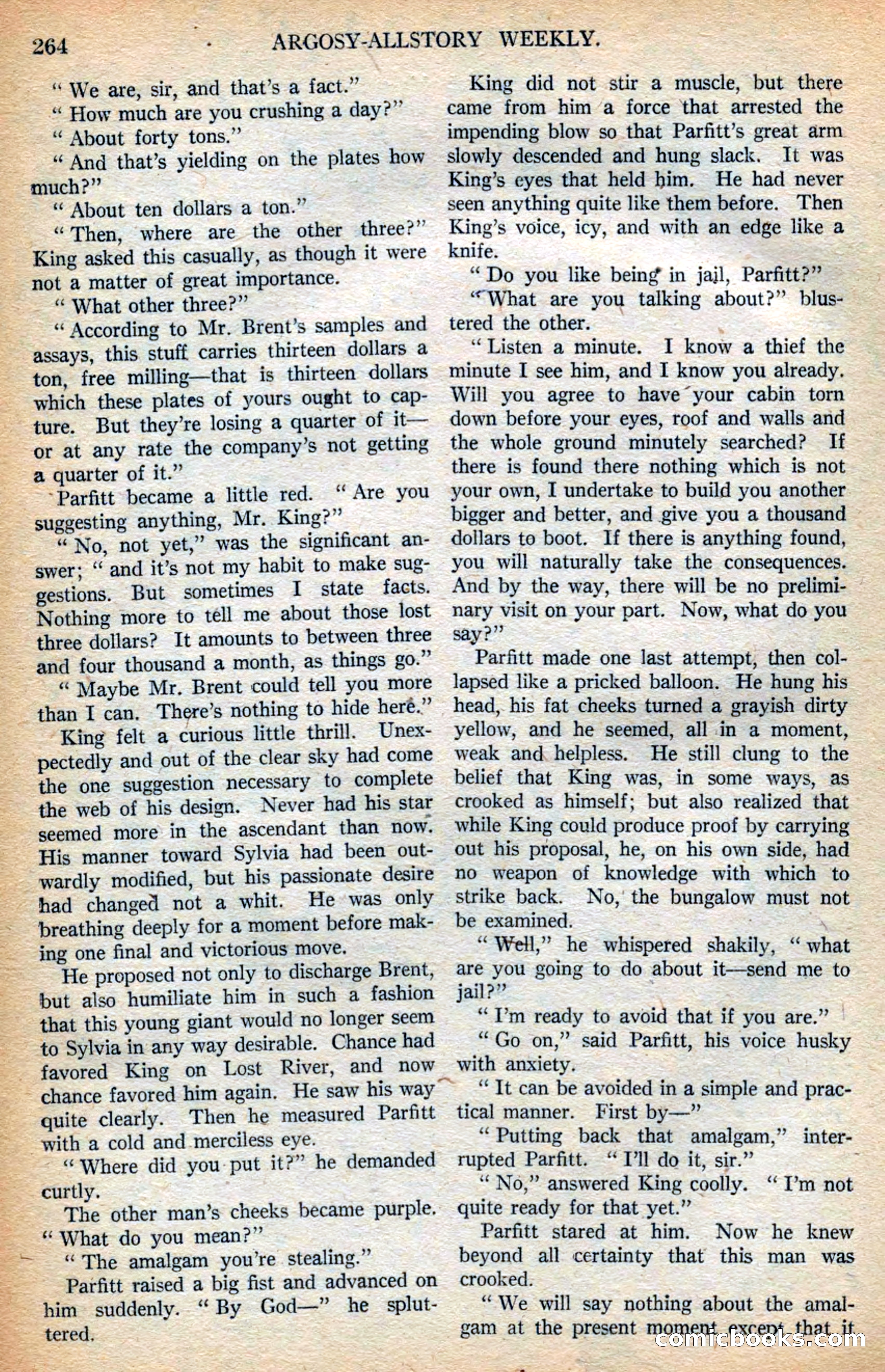 Argosy All-Story Weekly — page 110 of 168