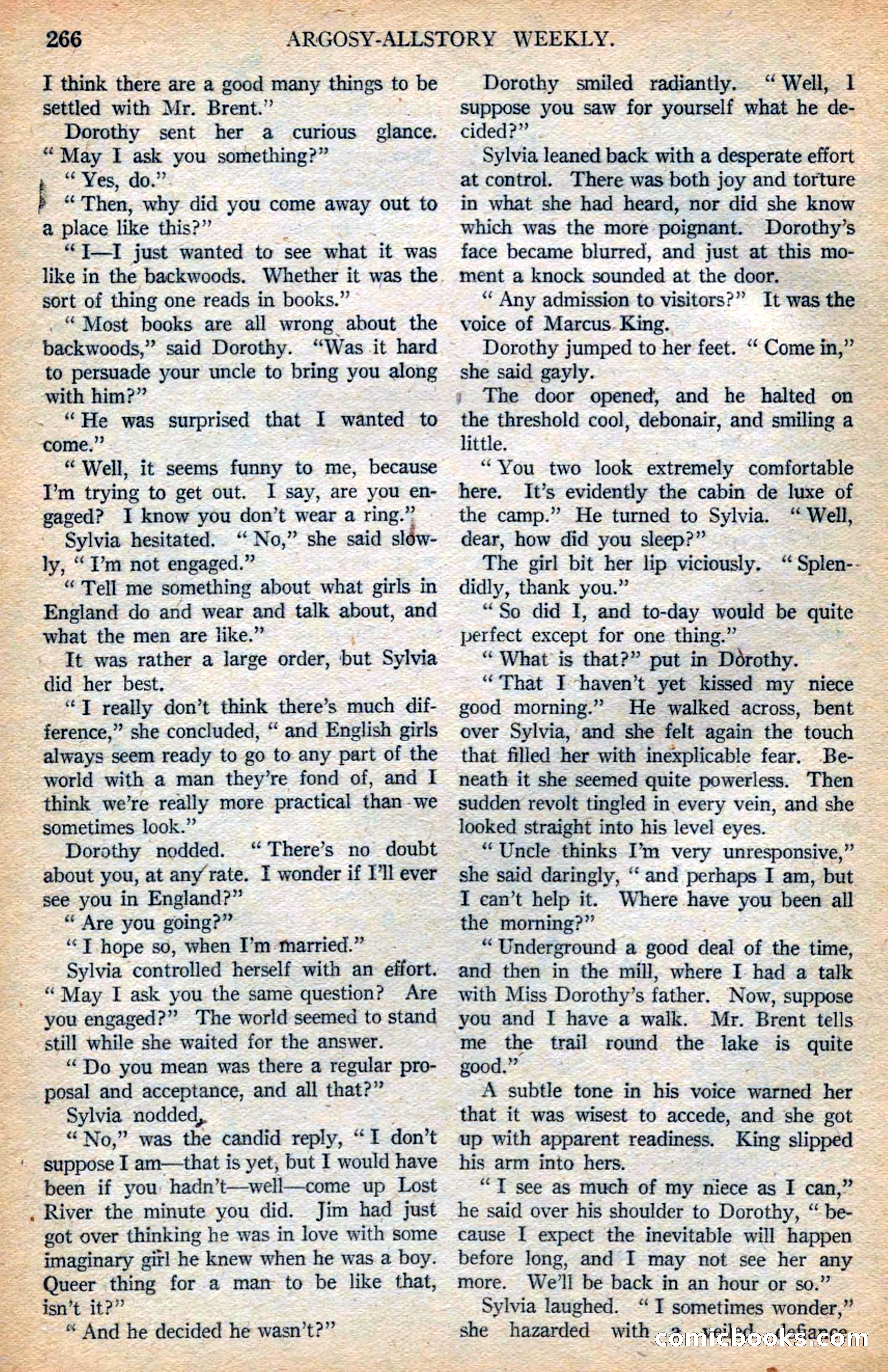 Argosy All-Story Weekly — page 112 of 168