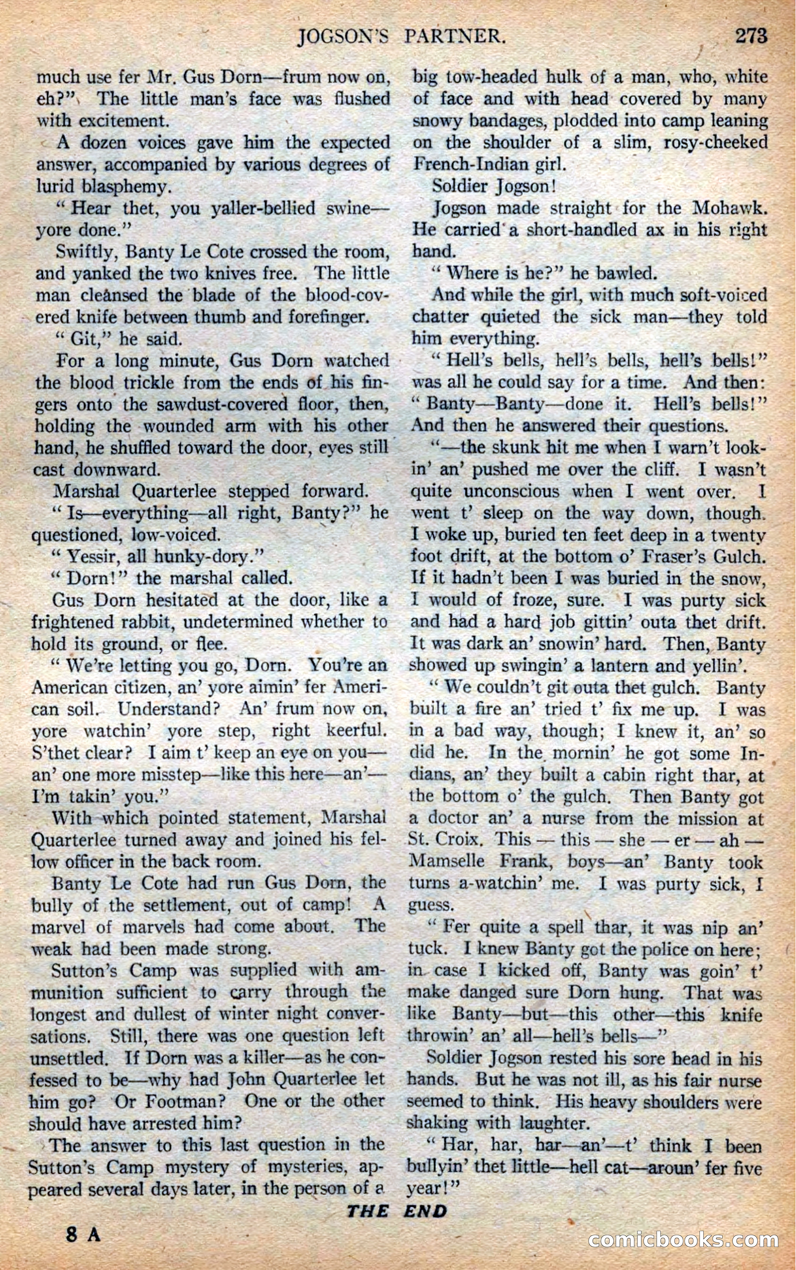 Argosy All-Story Weekly — page 119 of 168