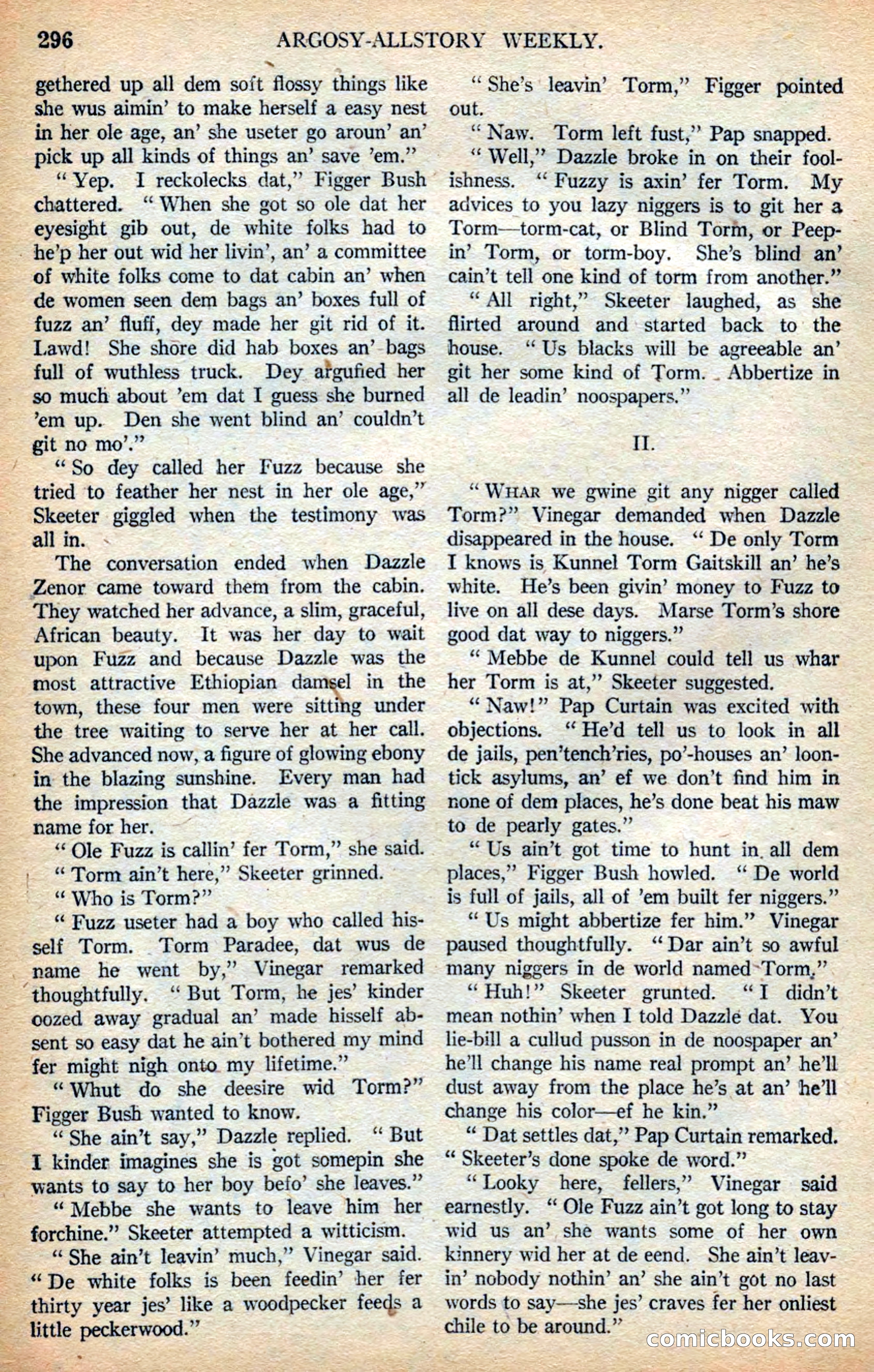 Argosy All-Story Weekly — page 142 of 168