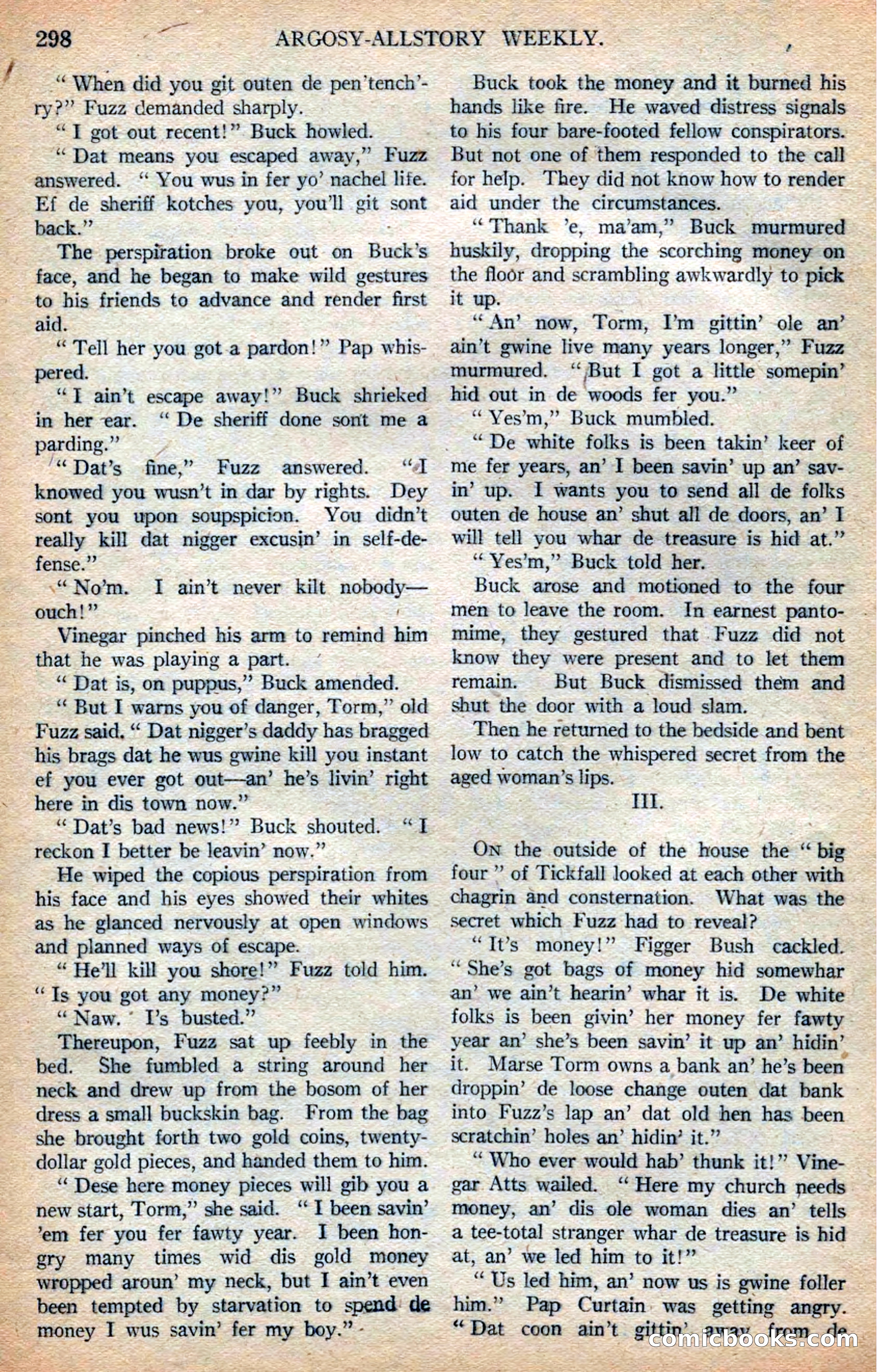 Argosy All-Story Weekly — page 144 of 168