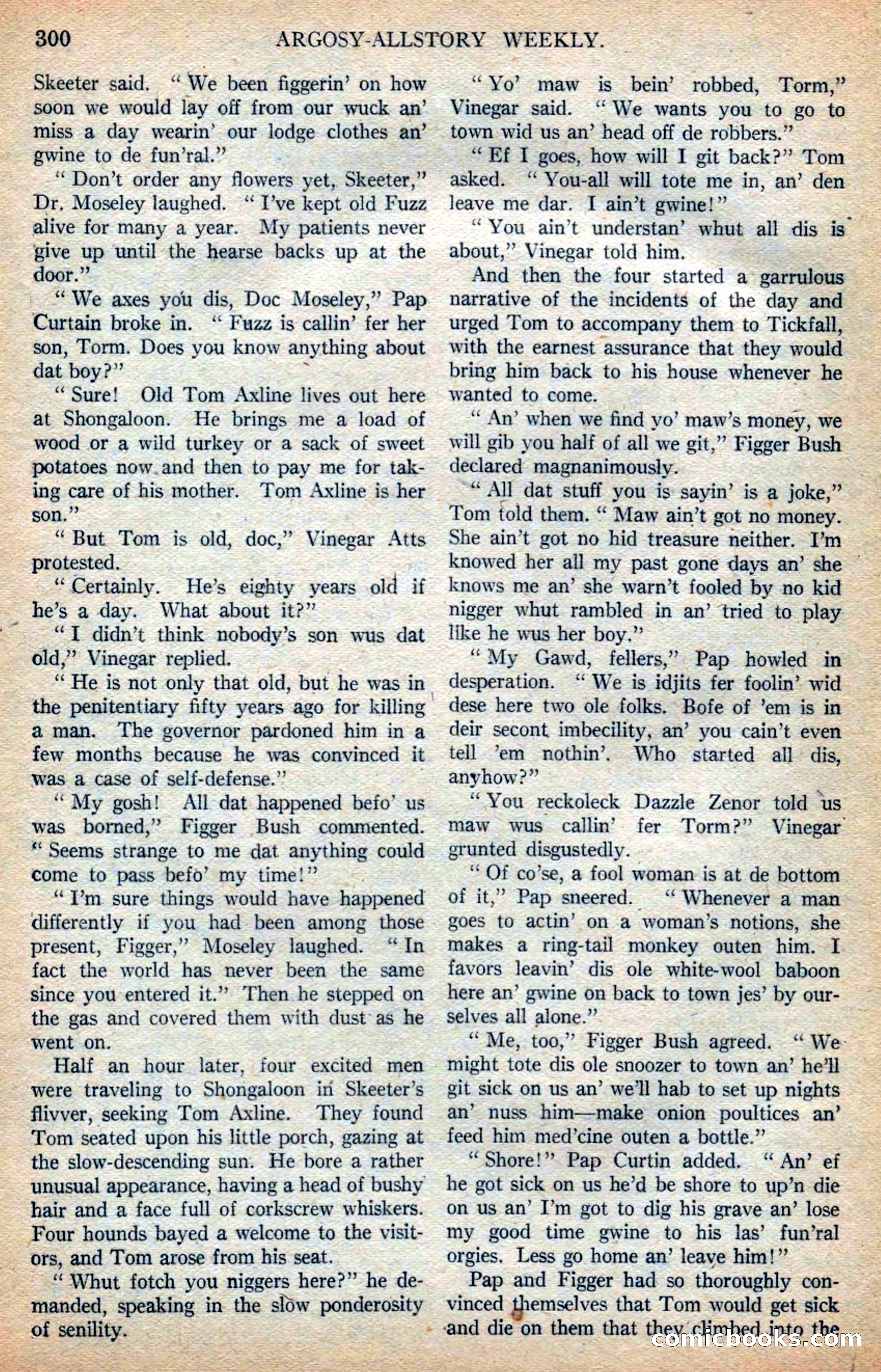Argosy All-Story Weekly — page 146 of 168