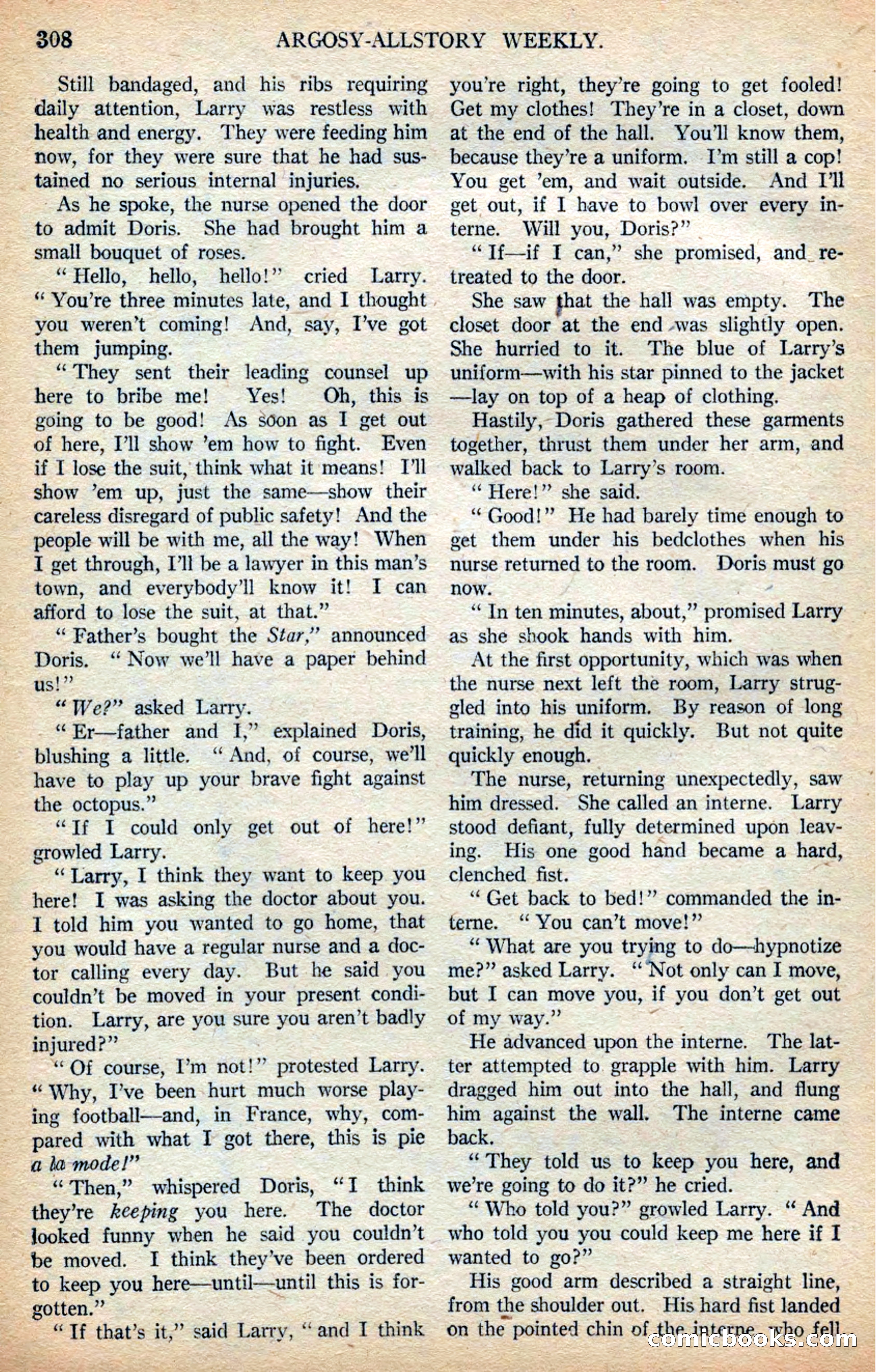 Argosy All-Story Weekly — page 154 of 168